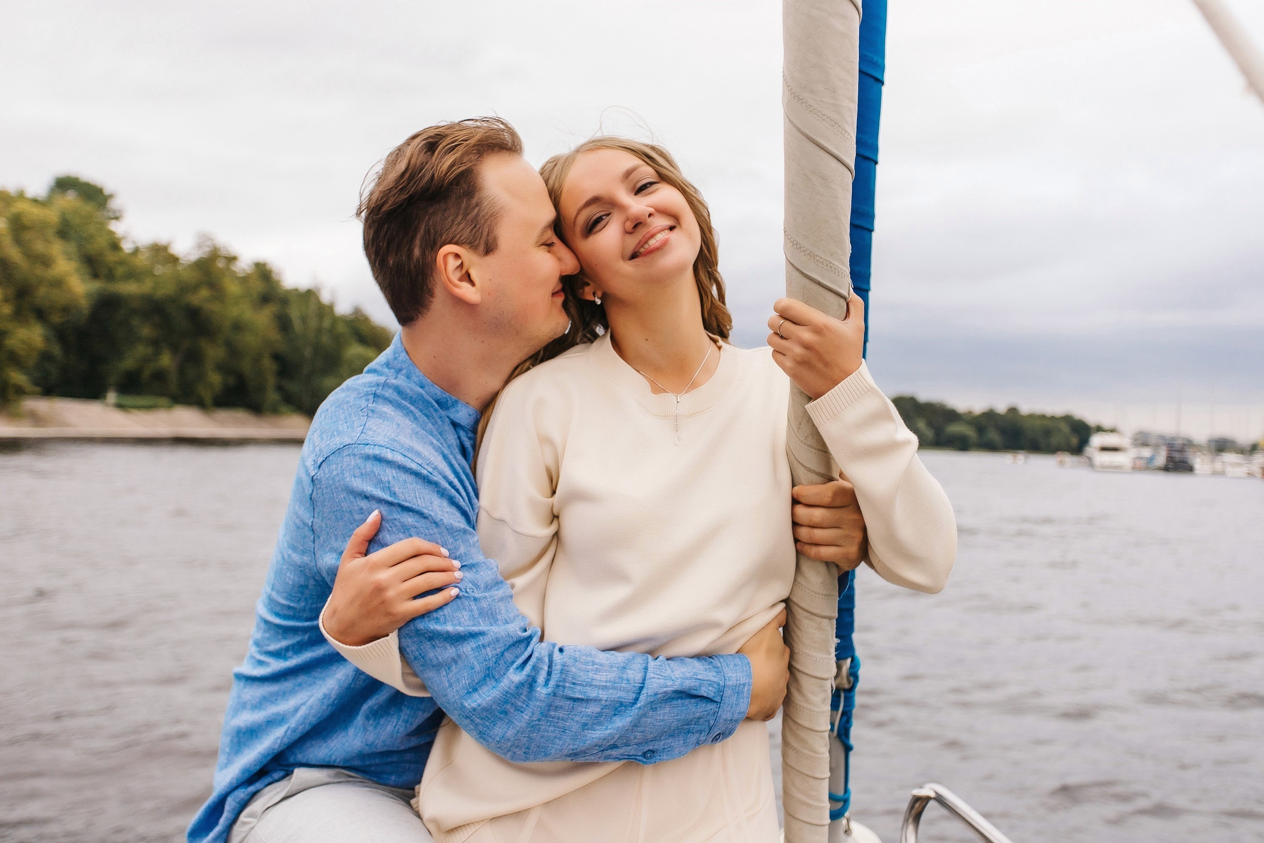 Прогулка на яхте. Фотограф в Санкт-Петербурге Юлия Ласкари