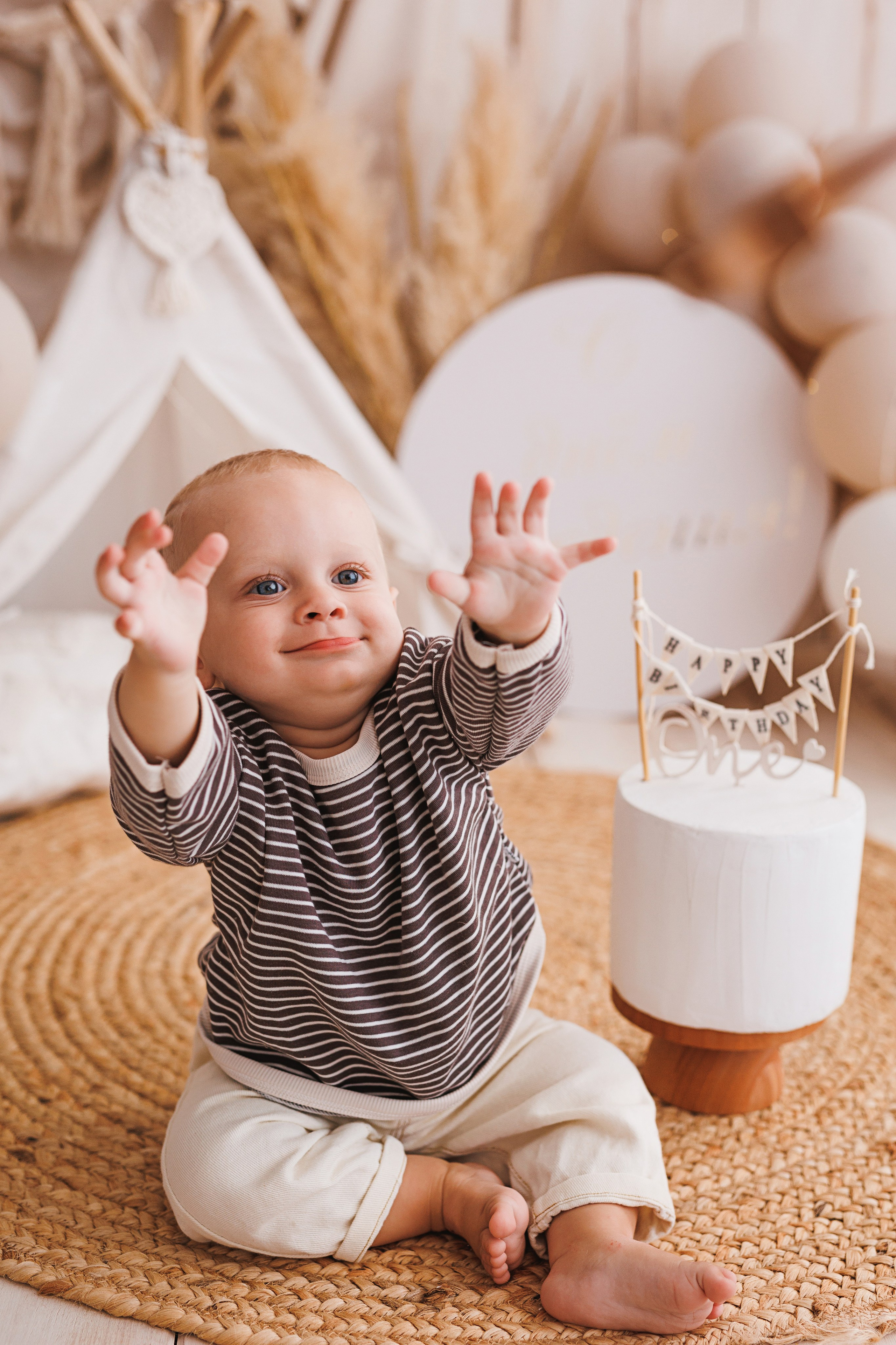 фотосессия первого годика в Краснодаре, детский фотограф 
