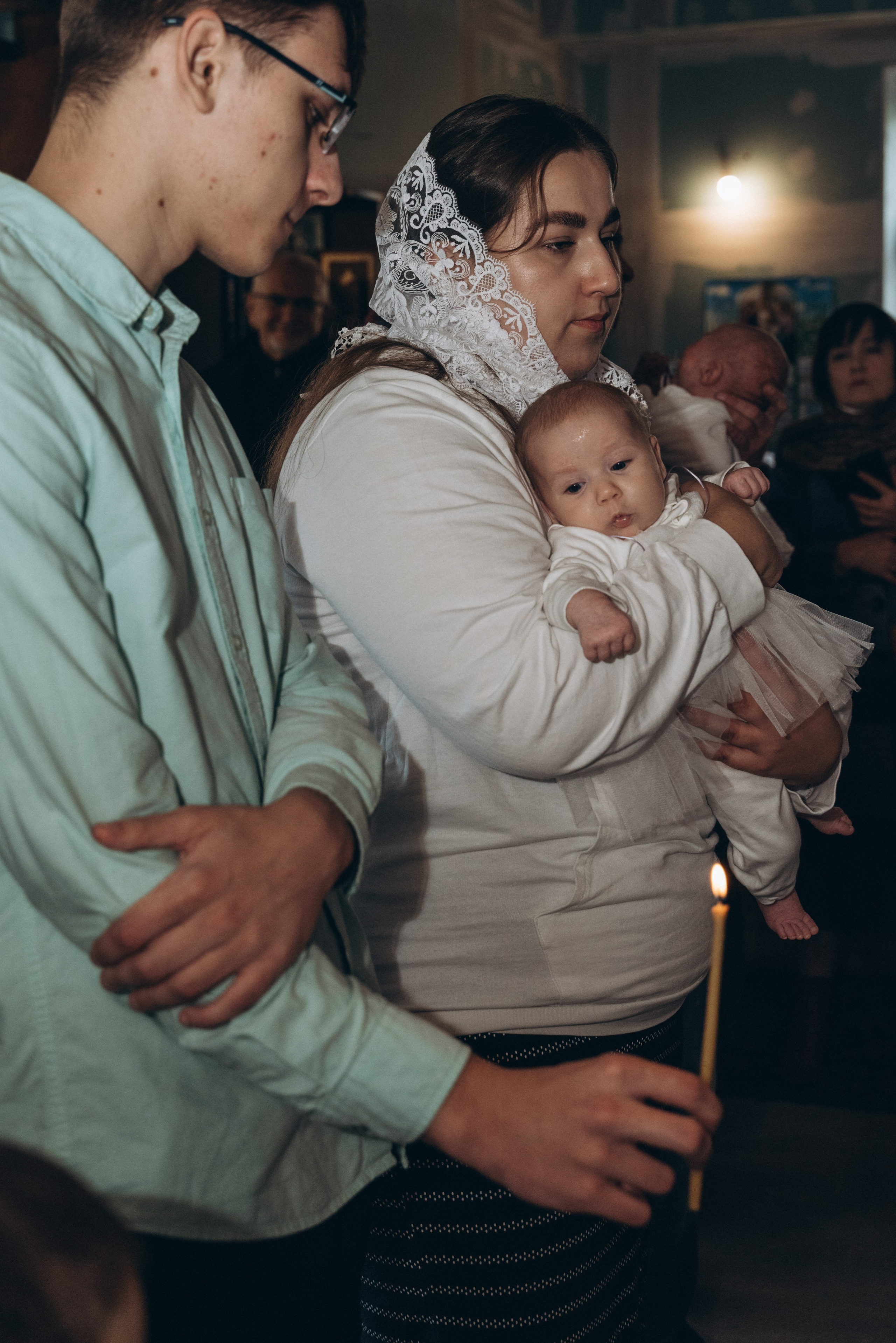 Крещение маленькой Верочки. Семейный фотограф в Минске Дарья Дреко