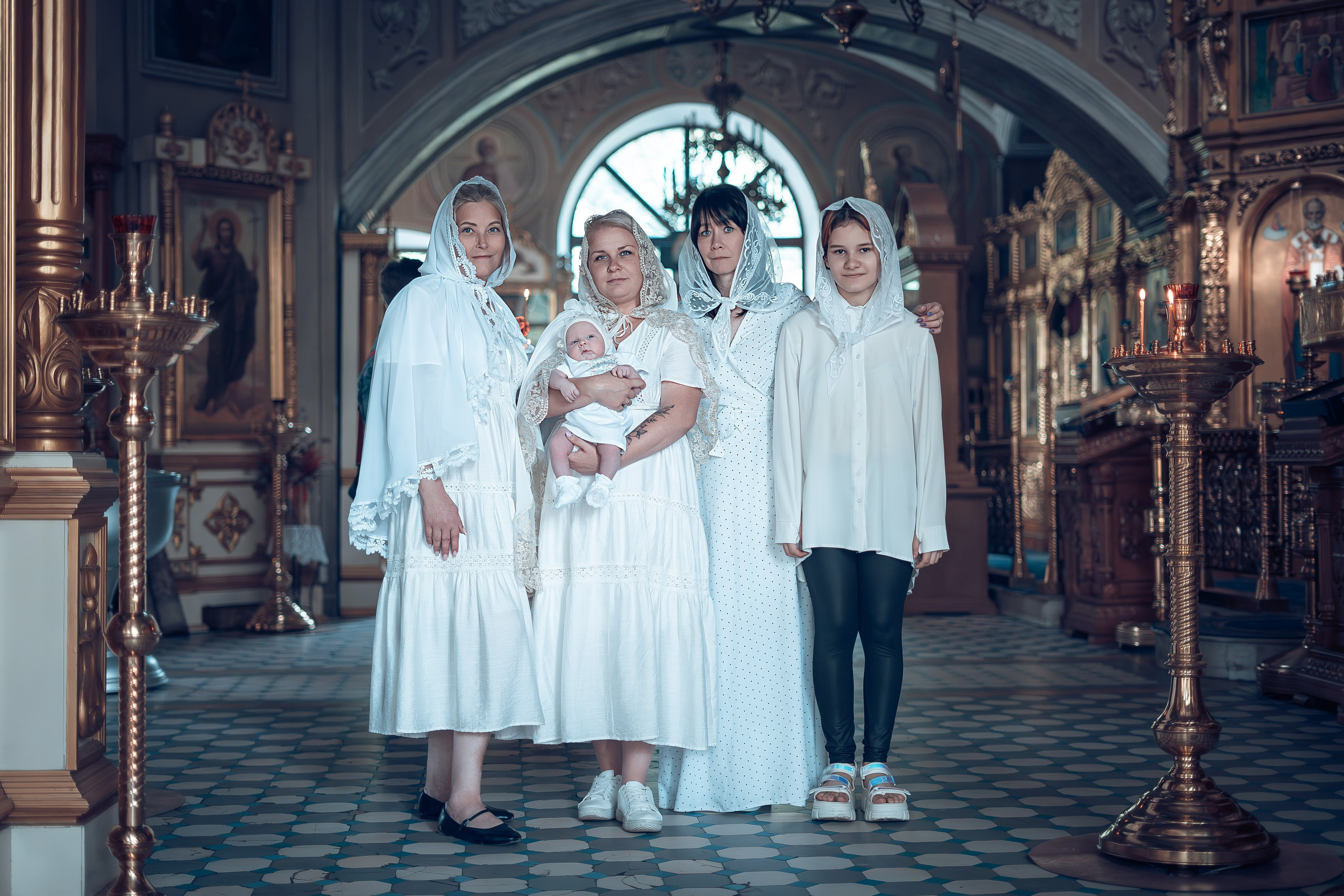 Таинство Крещения Василисы