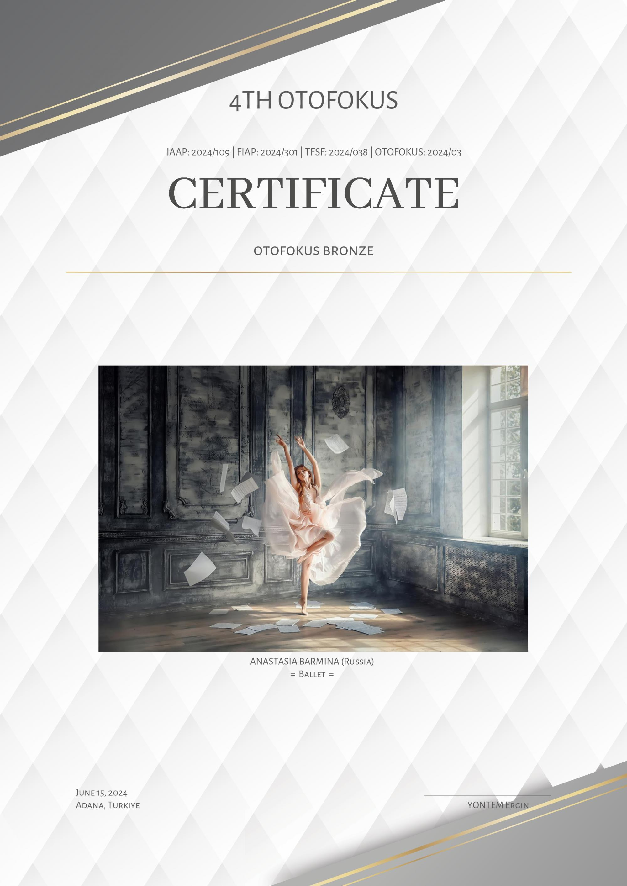 Достижения. Фотограф Бармина Анастасия | Екатеринбург