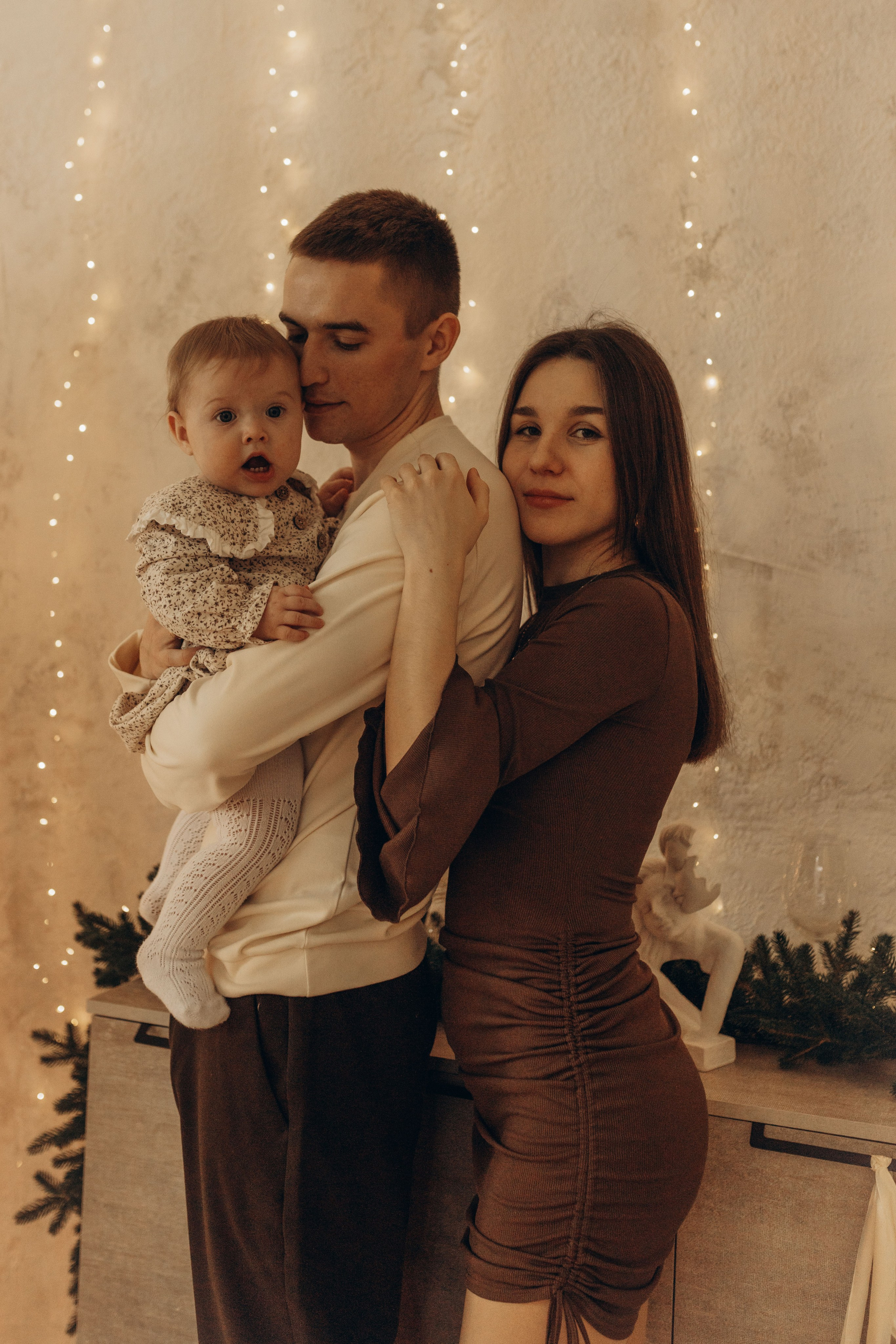 Новогодняя история Дмитрия, Полины и Анюты. Фотограф в Ставрополе Svetlana Matveeva