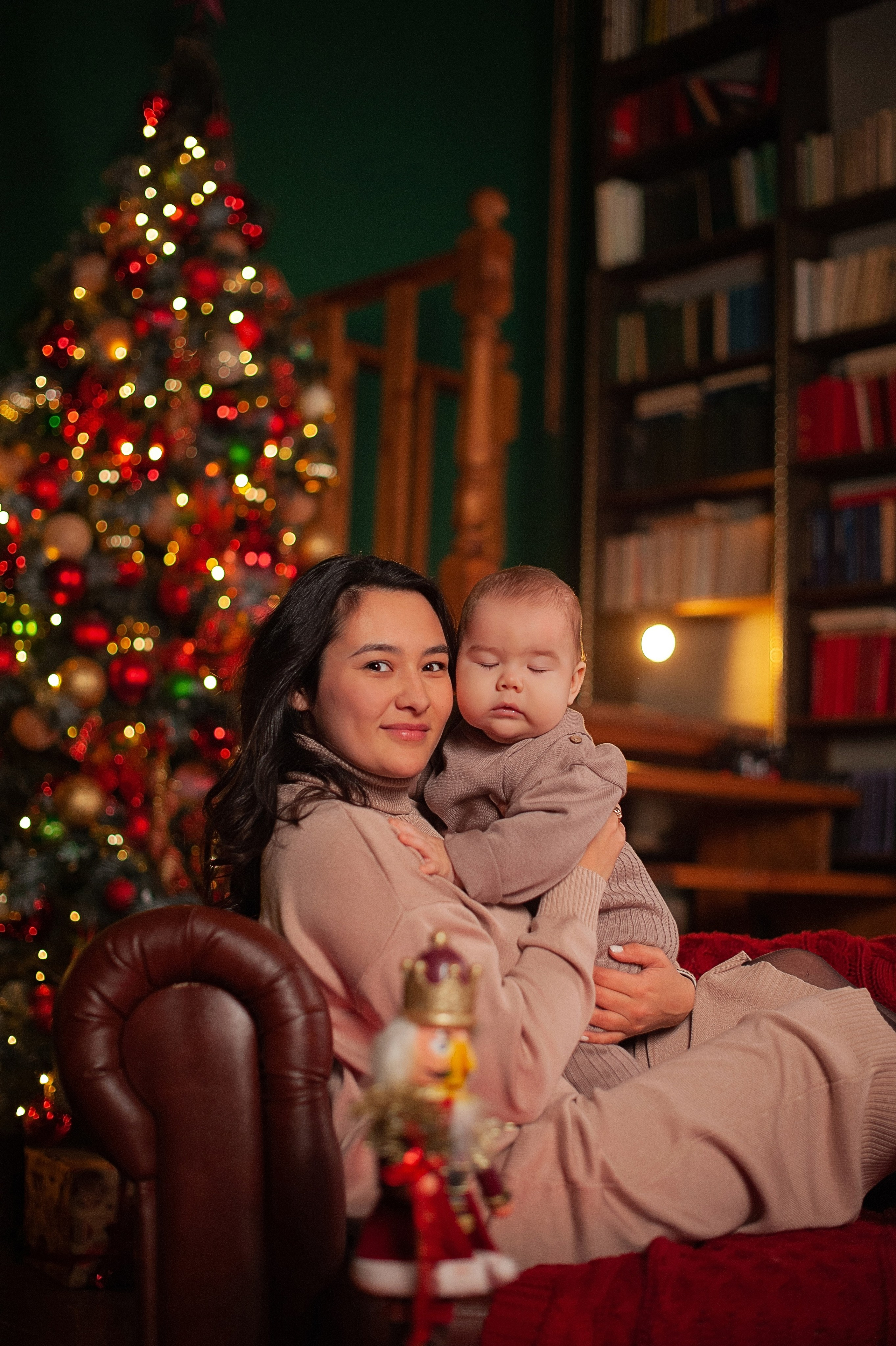 Новый год с мамой и папой. Семейный и детский фотограф в Казани Виктория Мерхи
