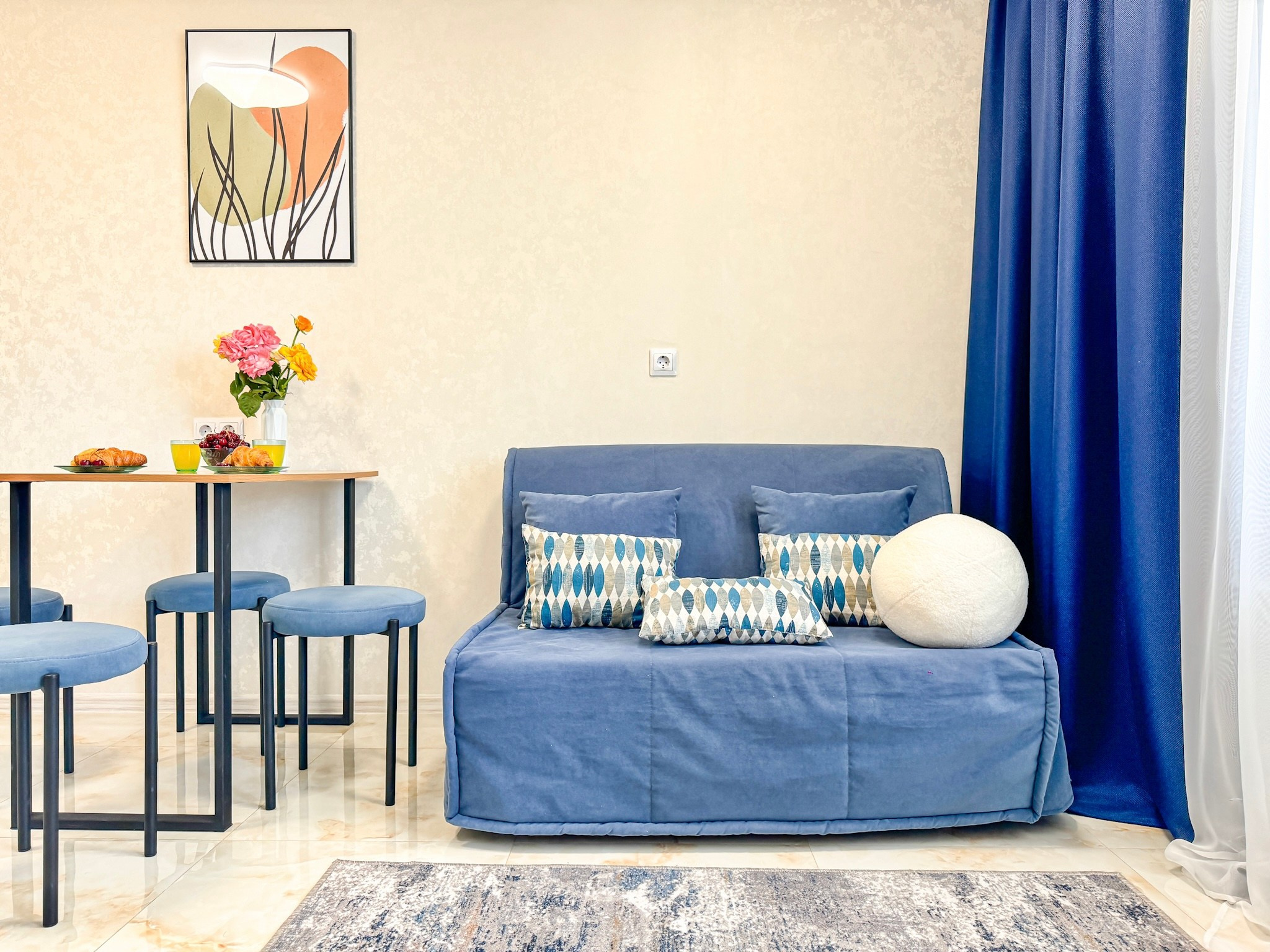 Интерьерная съёмка квартиры. Интерьерный фотограф на побережье Краснодарского края Диана Бажанова