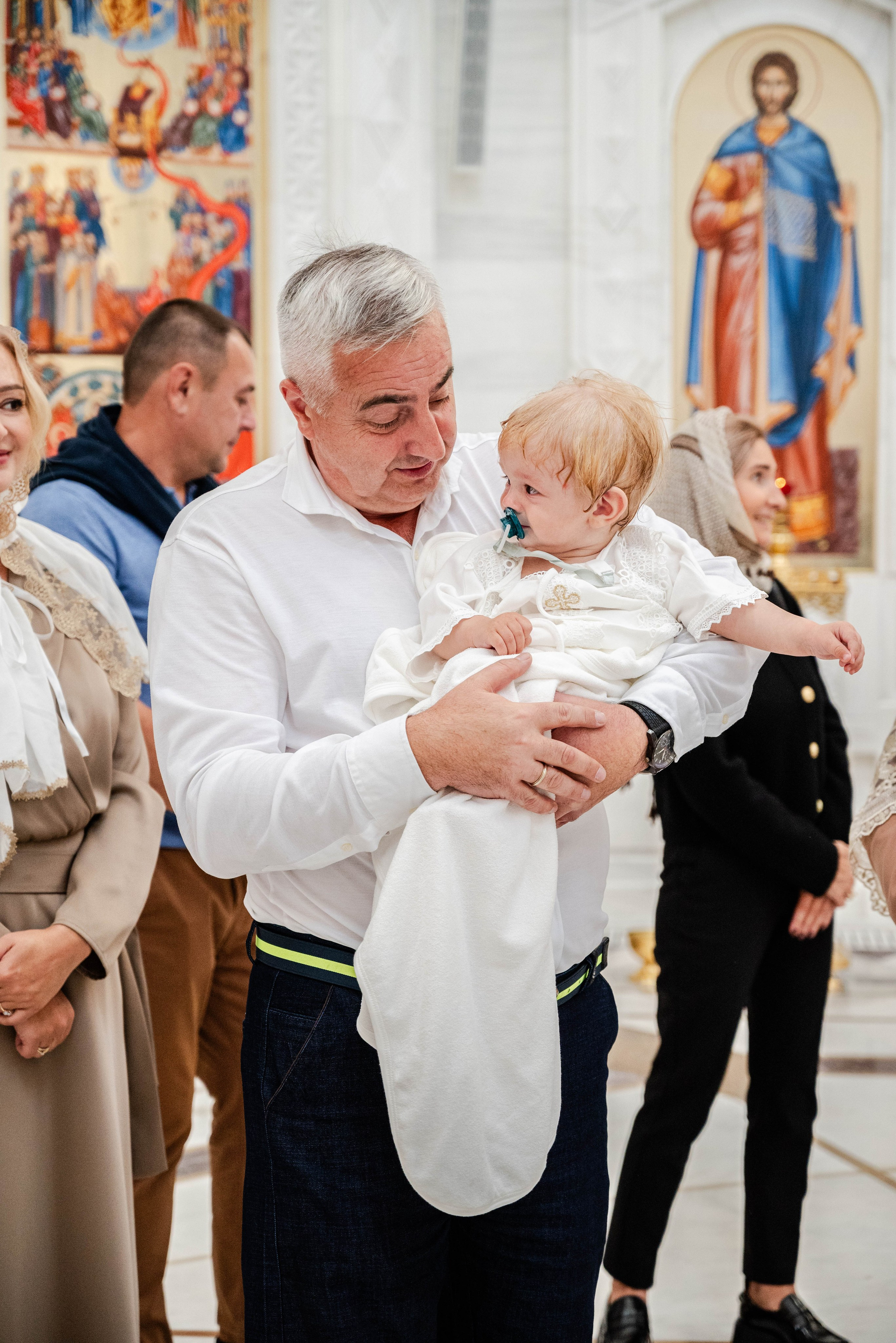 Крещение Олеся. Семейный и детский фотограф Москва