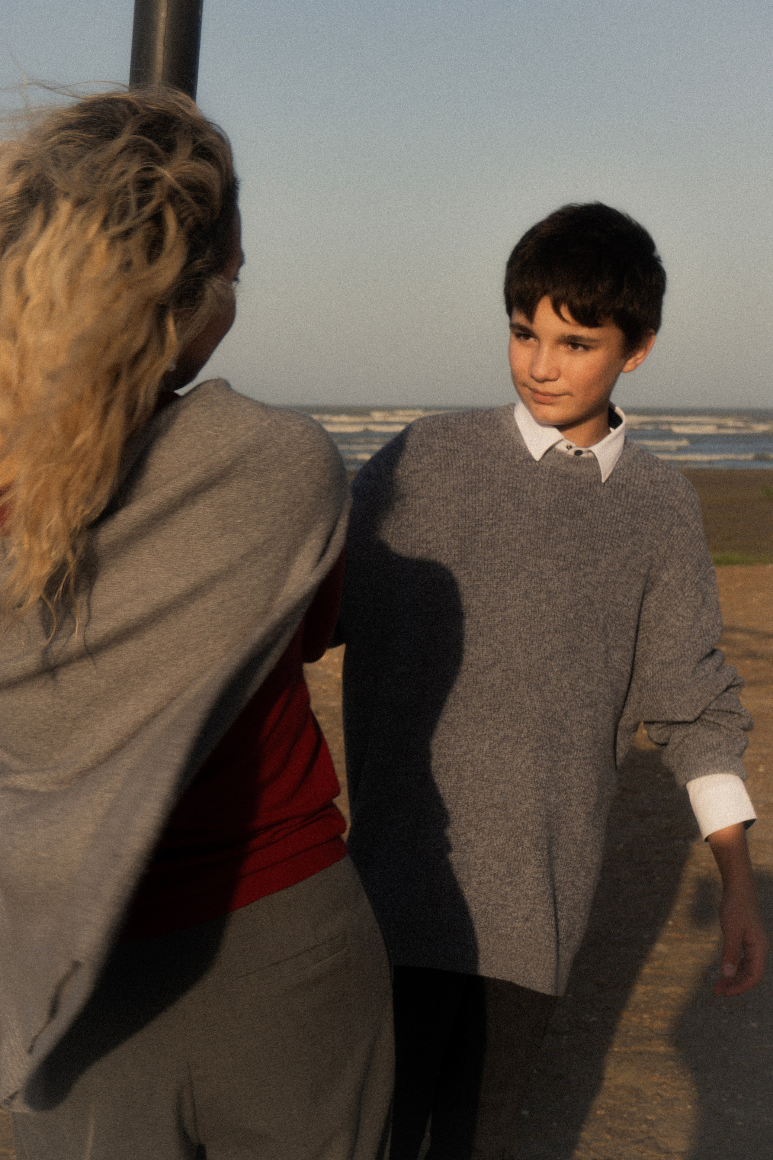 Осенняя прогулка / море. Фотограф в Каспийске