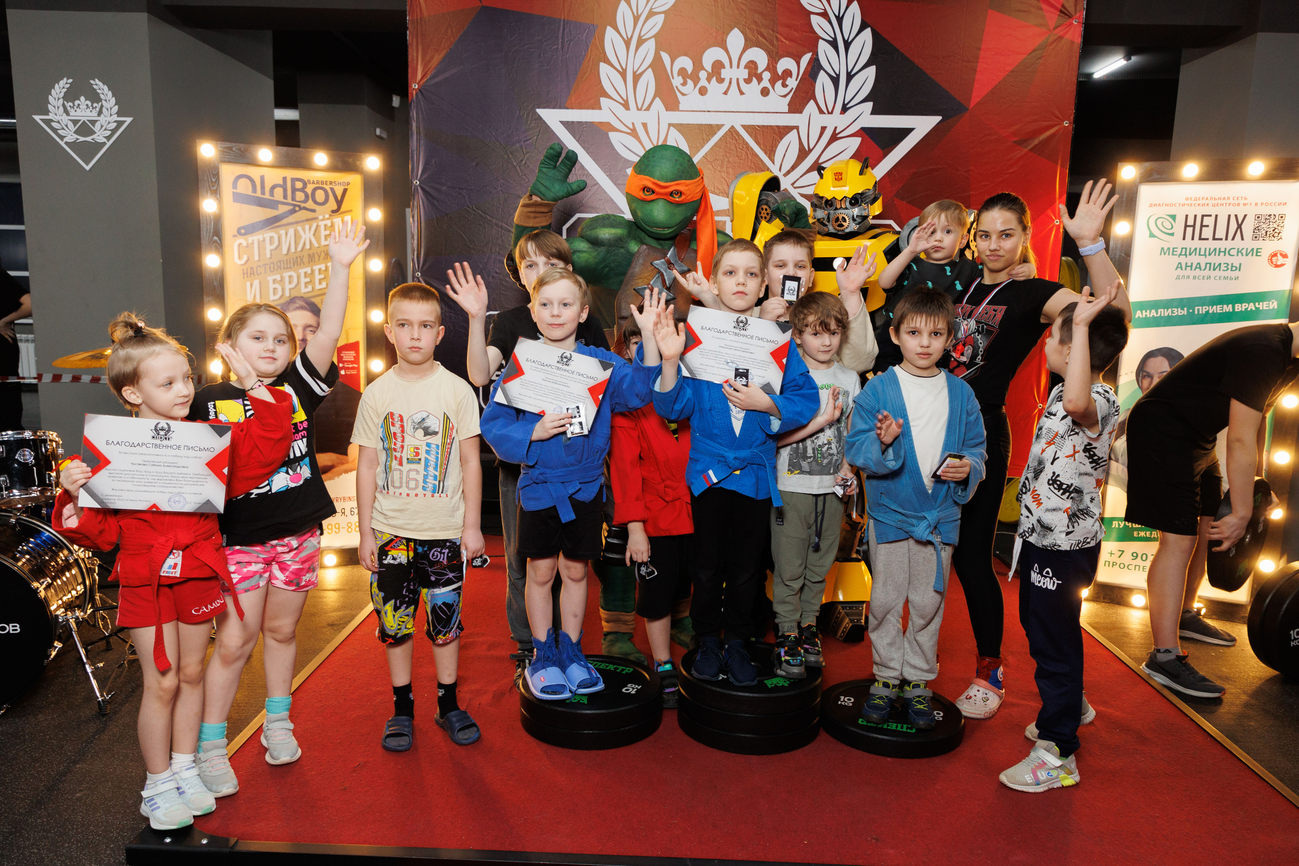 День Рожденья Фитнес —центра «Спектр». Коммерческий фотограф Андрей Тремасов