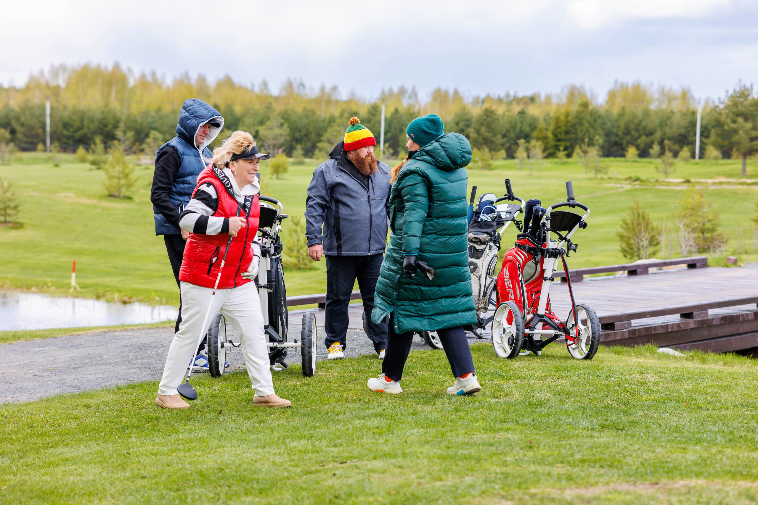 Выходной в Гольф —клубе Коприно. Коммерческий фотограф Андрей Тремасов