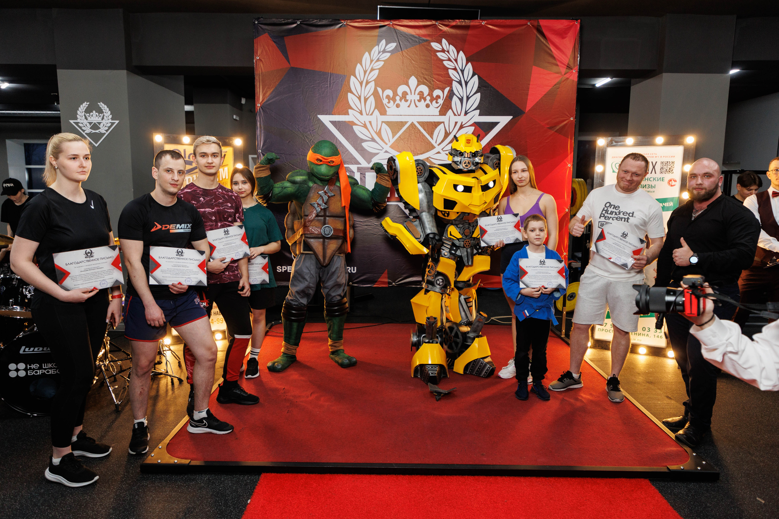 День Рожденья Фитнес —центра «Спектр». Коммерческий фотограф Андрей Тремасов