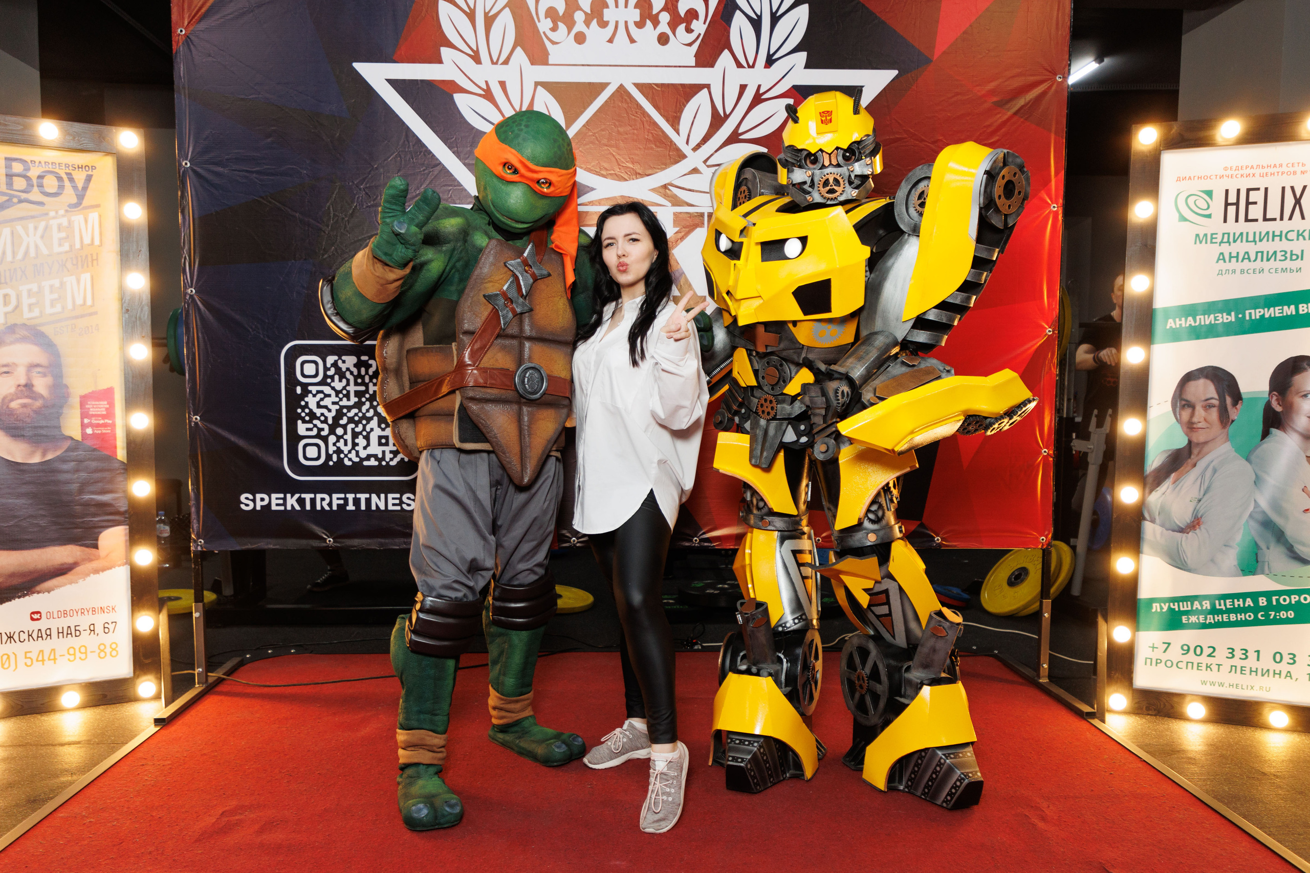 День Рожденья Фитнес —центра «Спектр». Коммерческий фотограф Андрей Тремасов