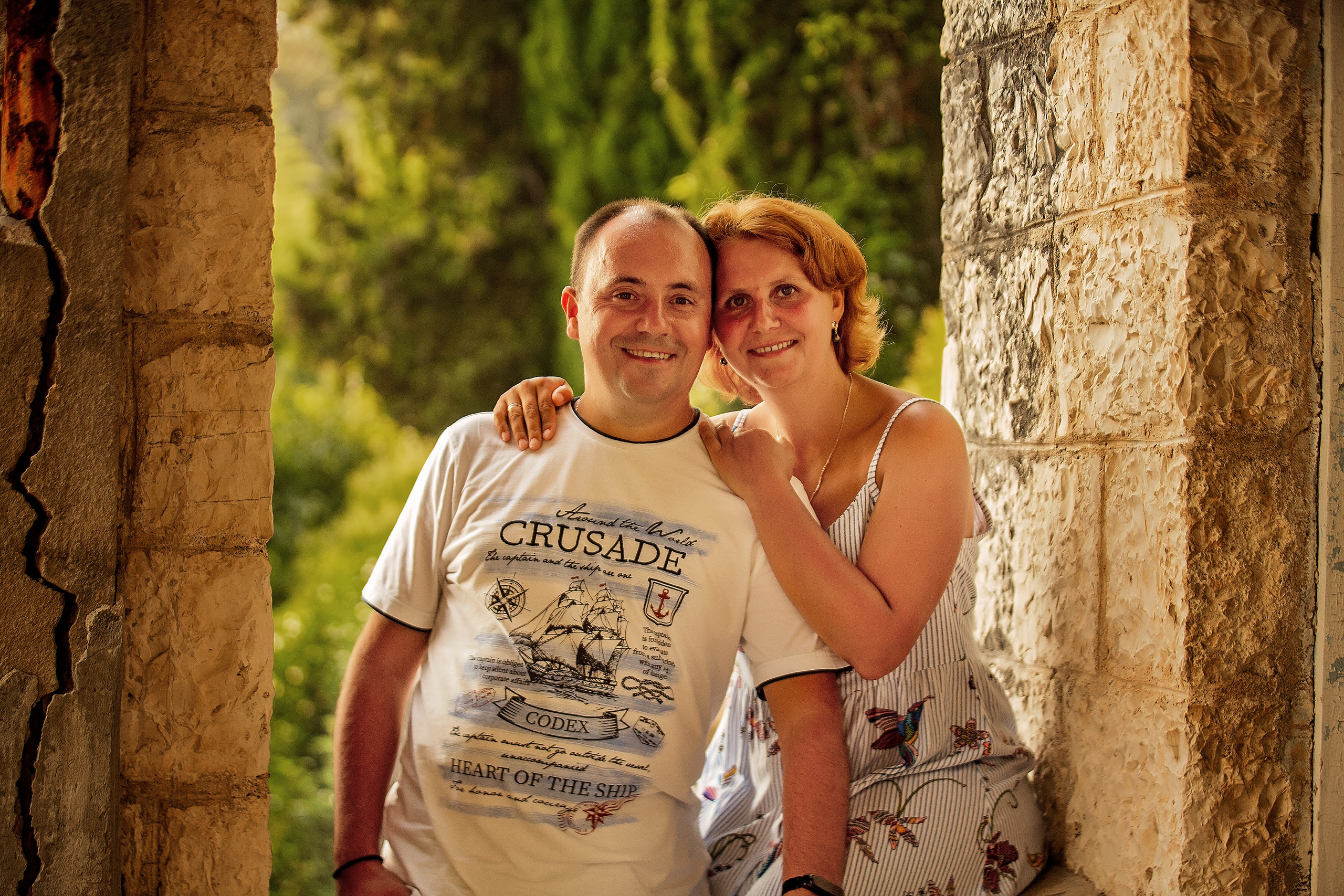 Семья на балконе Джульетты. Свадебный и семейный фотограф в Абхазии Эля Цишба