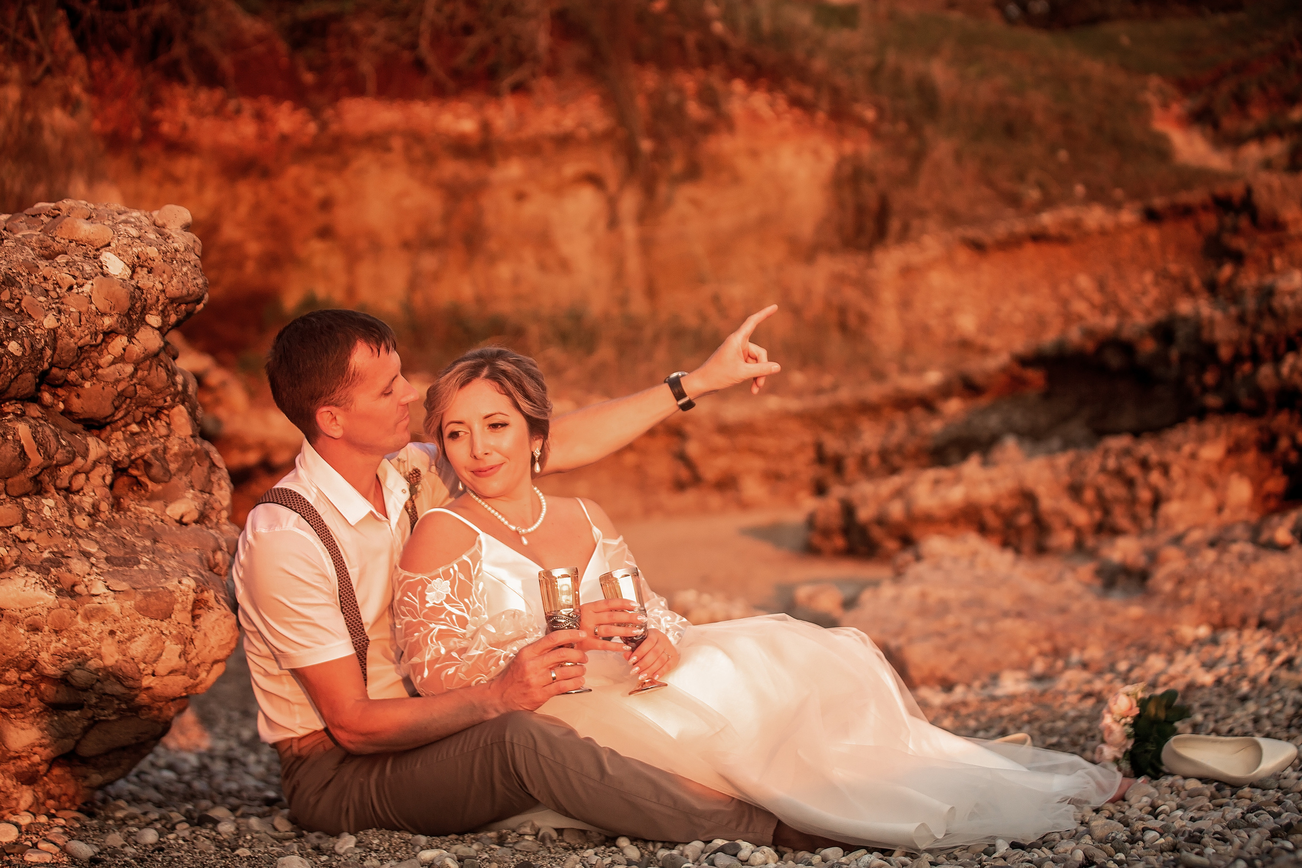 Свадебная фотоистория. Свадебный и семейный фотограф в Абхазии Эля Цишба