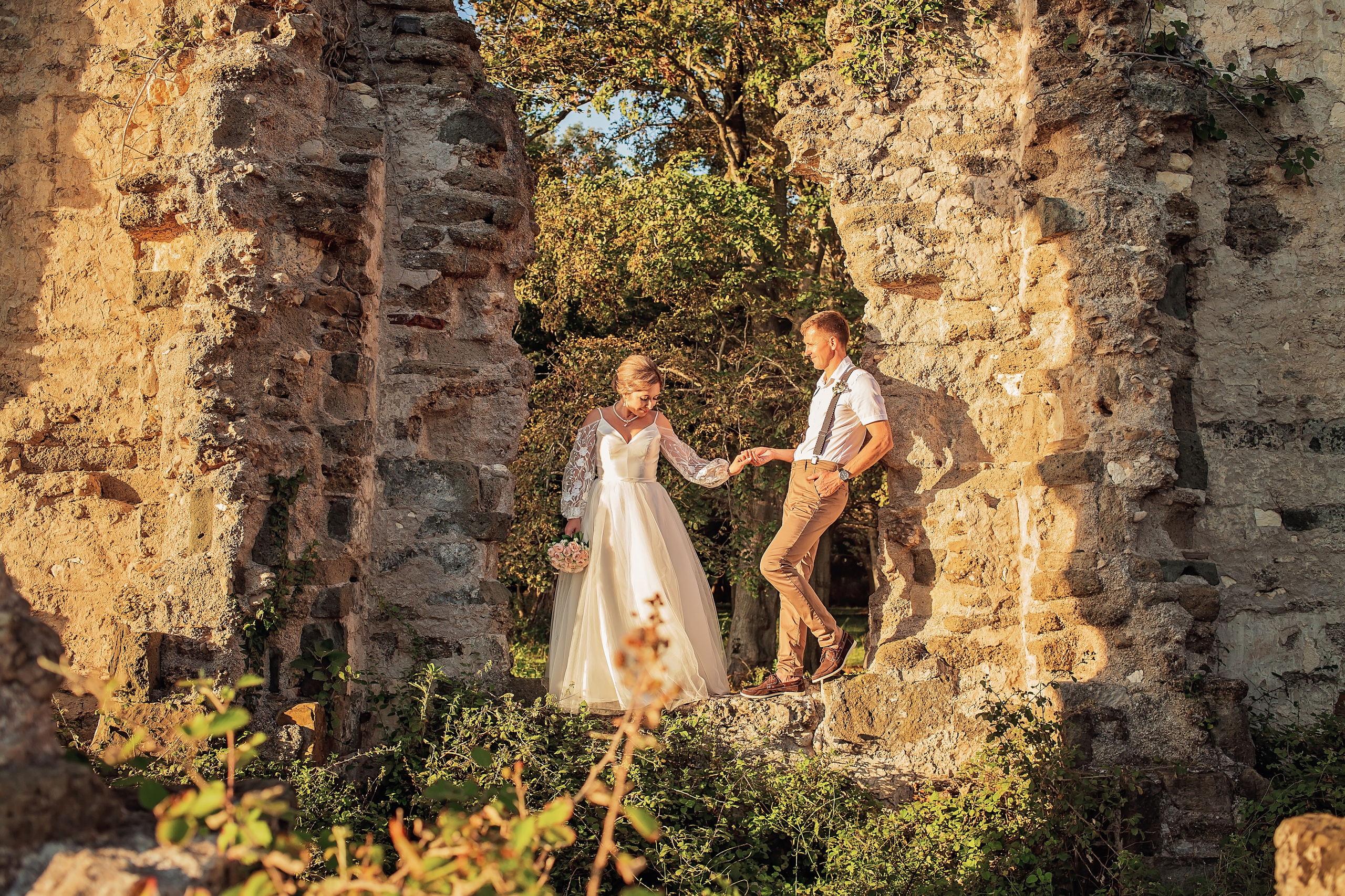 Свадебная фотоистория. Свадебный и семейный фотограф в Абхазии Эля Цишба