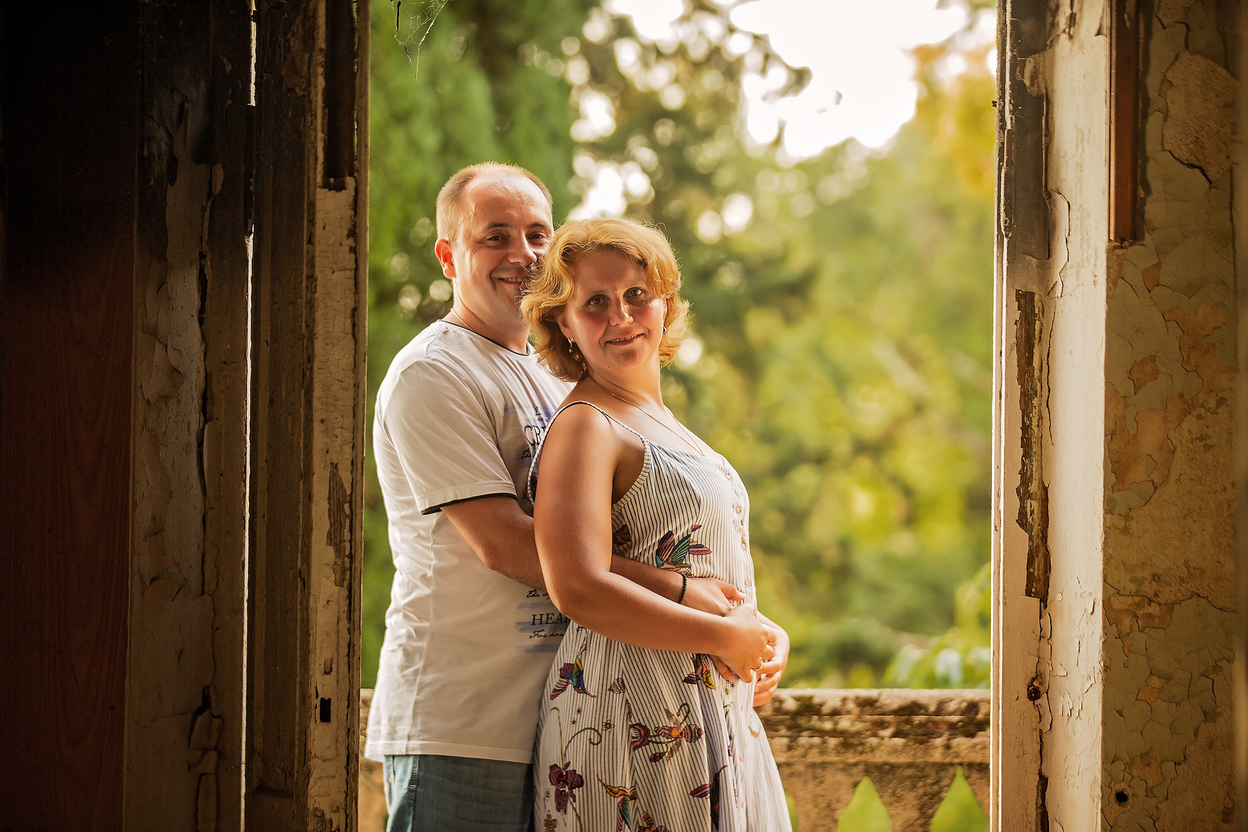 Семья на балконе Джульетты. Свадебный и семейный фотограф в Абхазии Эля Цишба