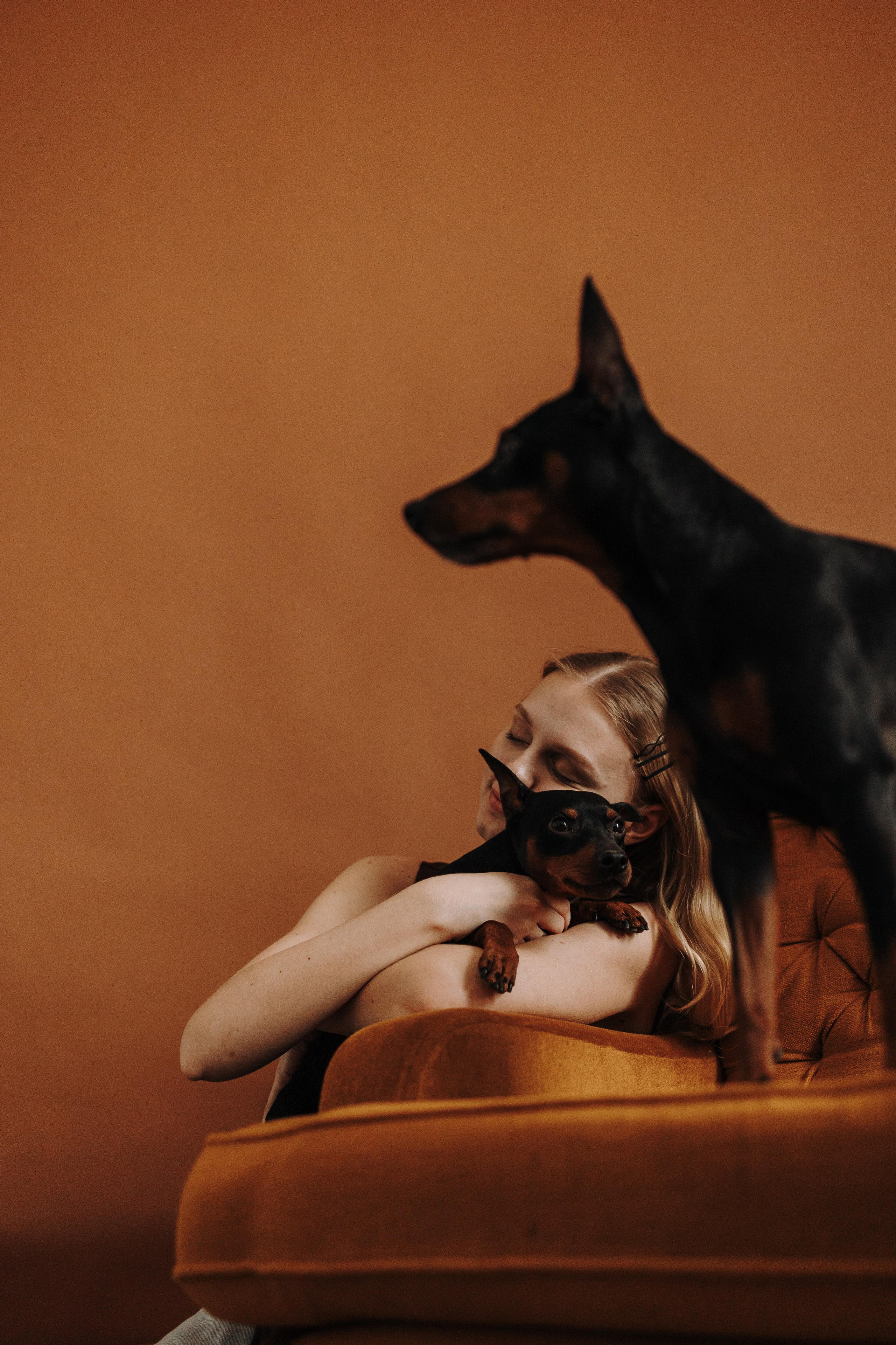 Катя и ее мальчики. Фотограф — Анималист | Санкт-Петербург