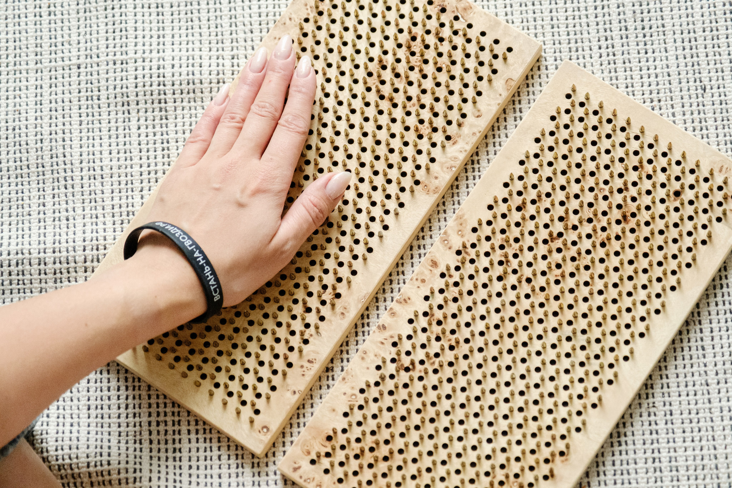 Доски Садху, для Компании «Встань на гвозди». Фотограф Мельник Ирина. Москва