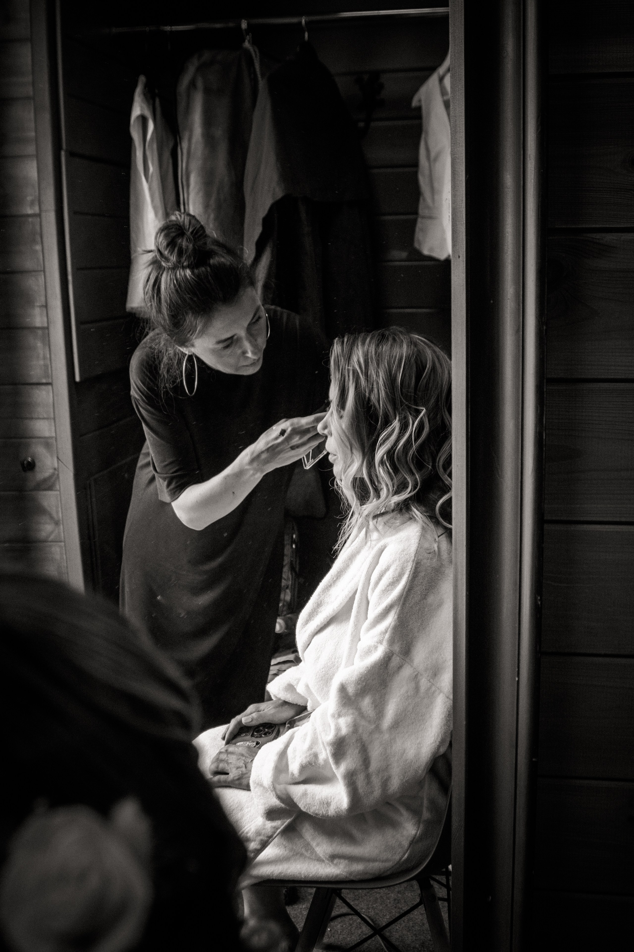 сборы невесты в загородном отеле Lafa московская область