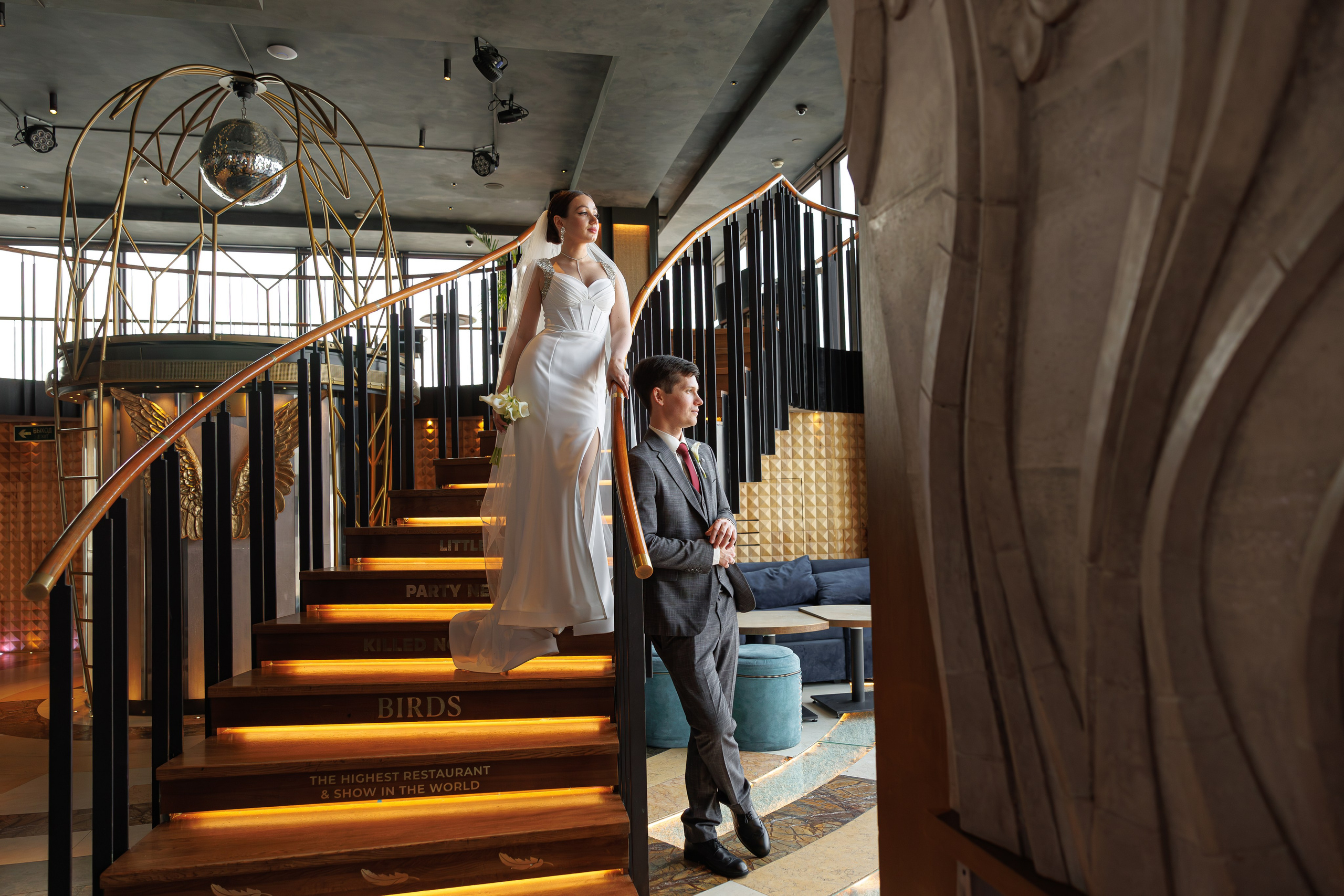 Антон и Арина. Свадебный фотограф Москва и МО Сергей Киржаев