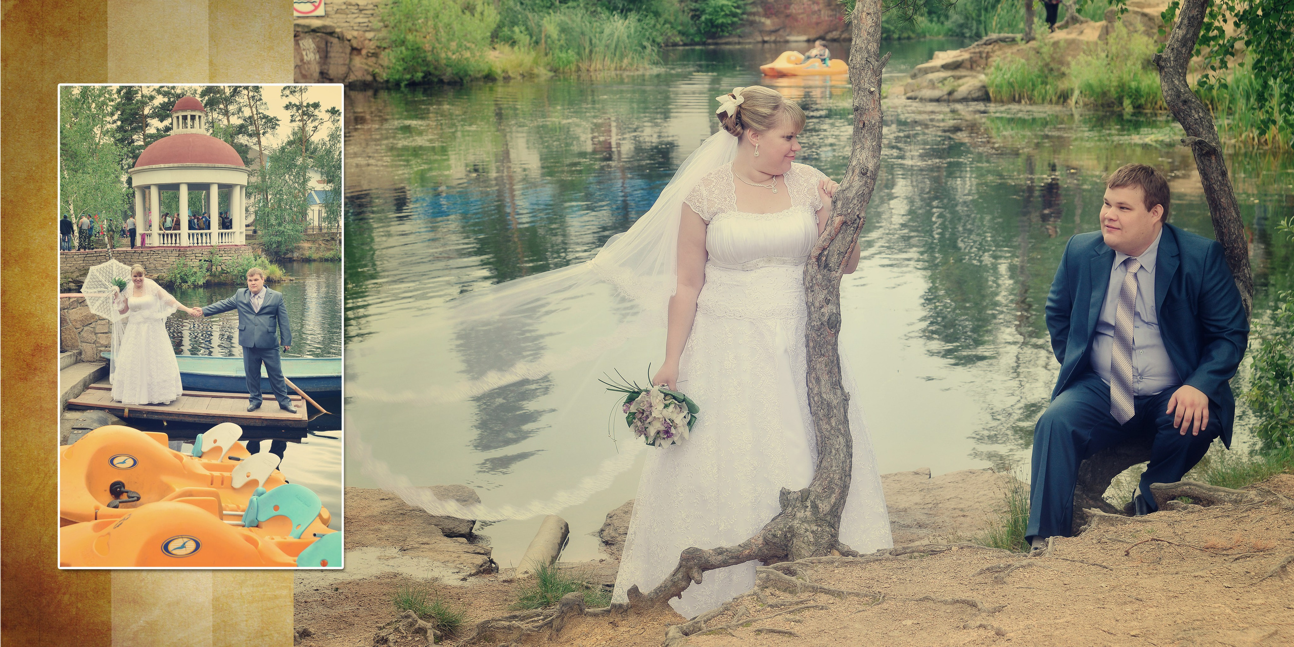 Развороты книги