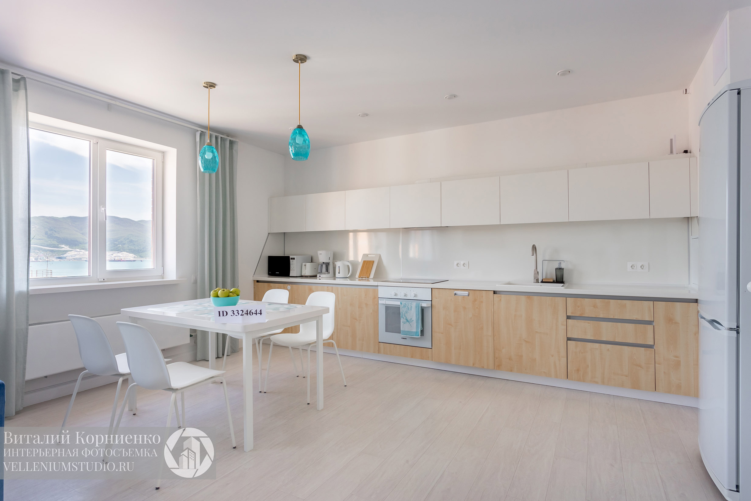 Фотосъемка квартиры для сдачи в посуточную аренду в Новороссийске. Интерьерный фотограф Краснодар: профессионально по доступным ценам