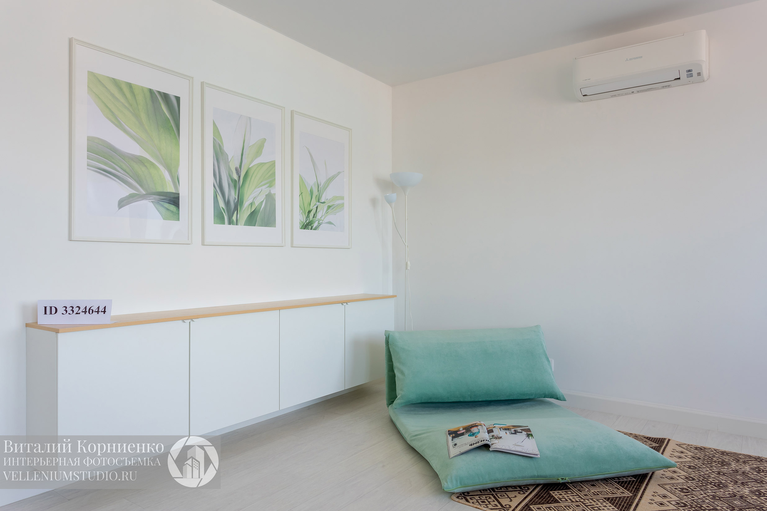 Фотосъемка квартиры для сдачи в посуточную аренду в Новороссийске. Интерьерный фотограф Краснодар: профессионально по доступным ценам