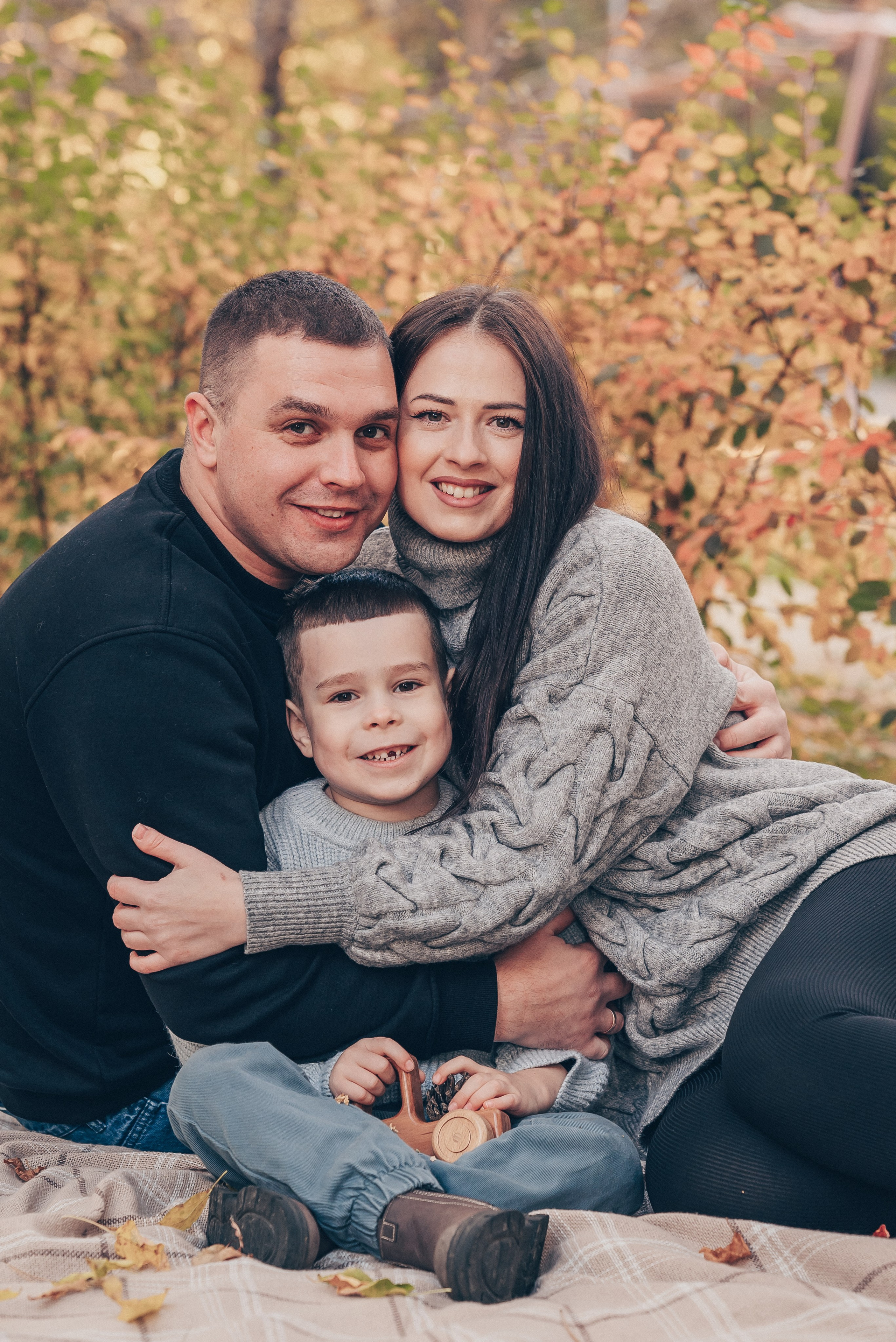 Анастасия & Александр & Марк. Семейный и детский фотограф в Екатеринбурге Валерия Нагибина