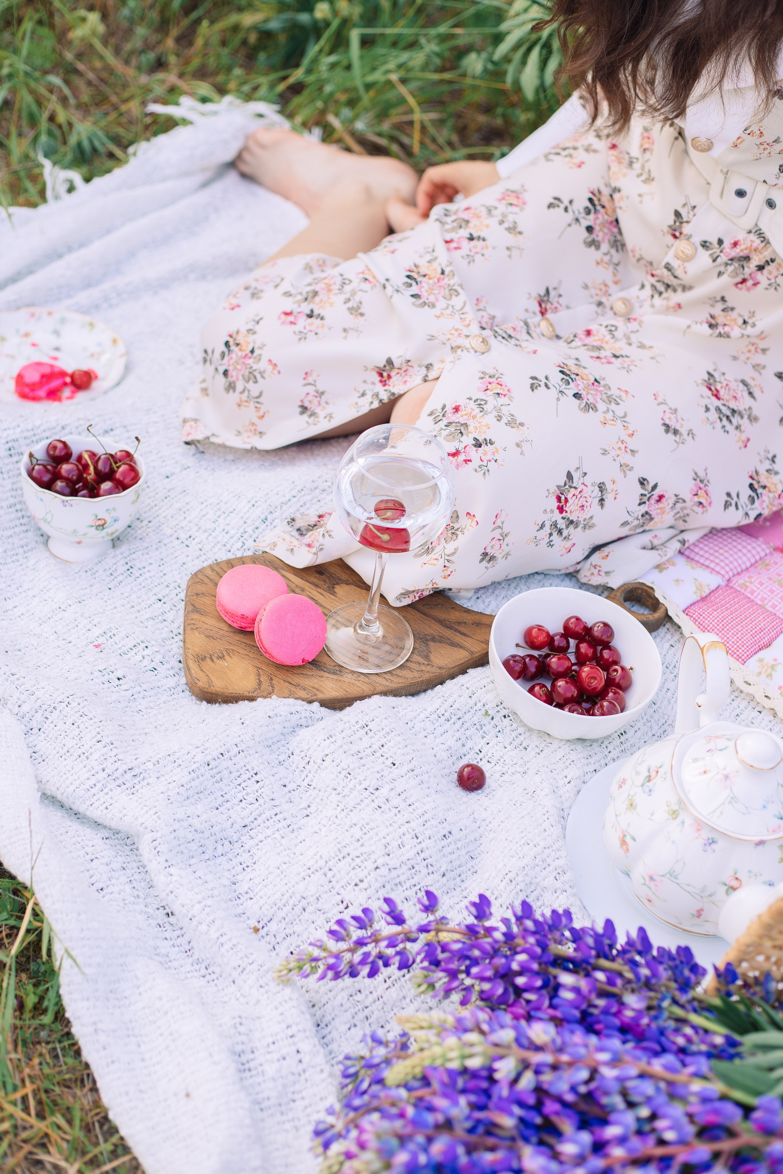 Индивидуальная фотосессия в люпинах. Фотограф в Санкт-Петербурге, Анна Скворцова