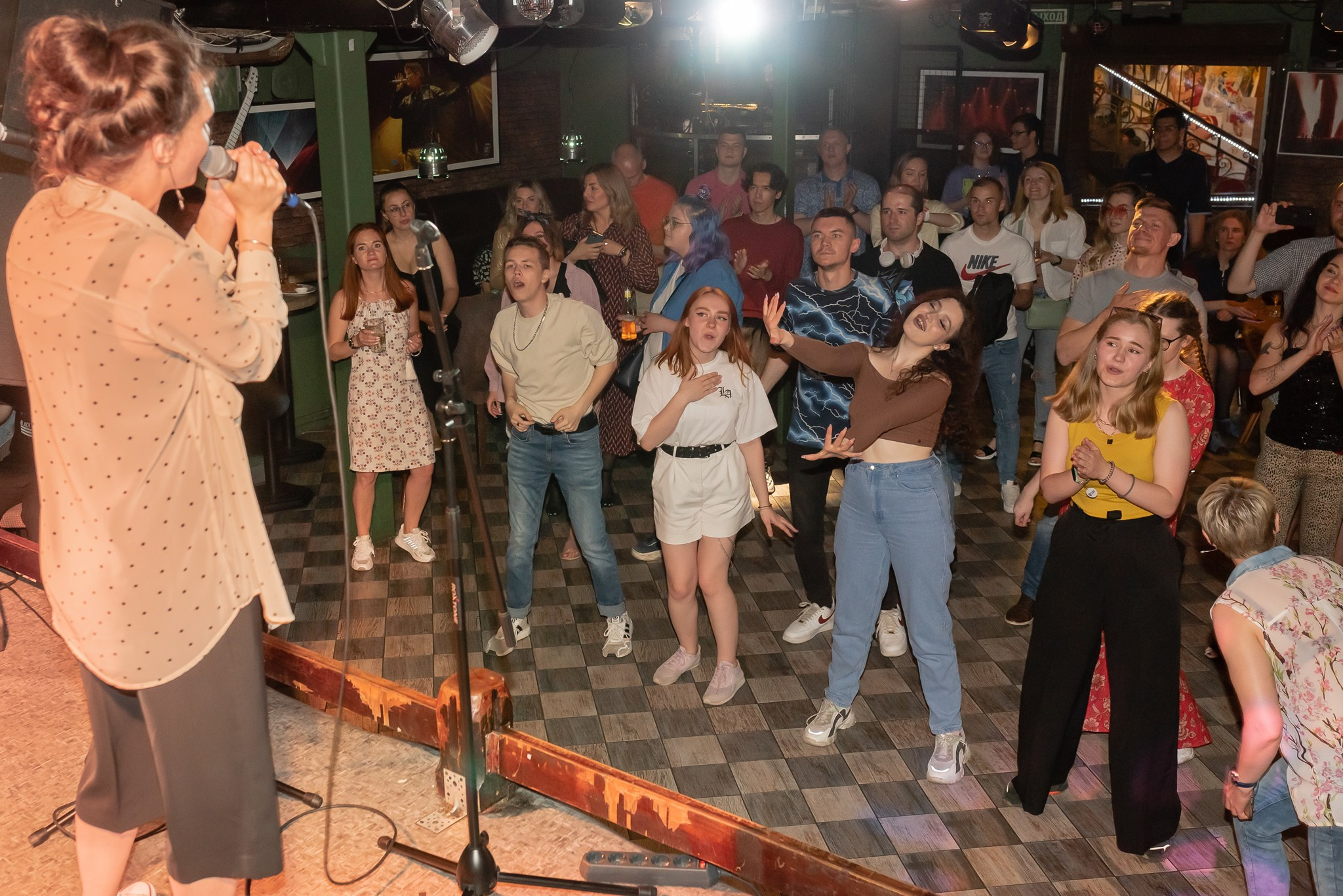 Отчетный концерт вокальной школы в Money Honey. Свадебный и семейный фотограф из Санкт-Петербурга Климов Анатолий