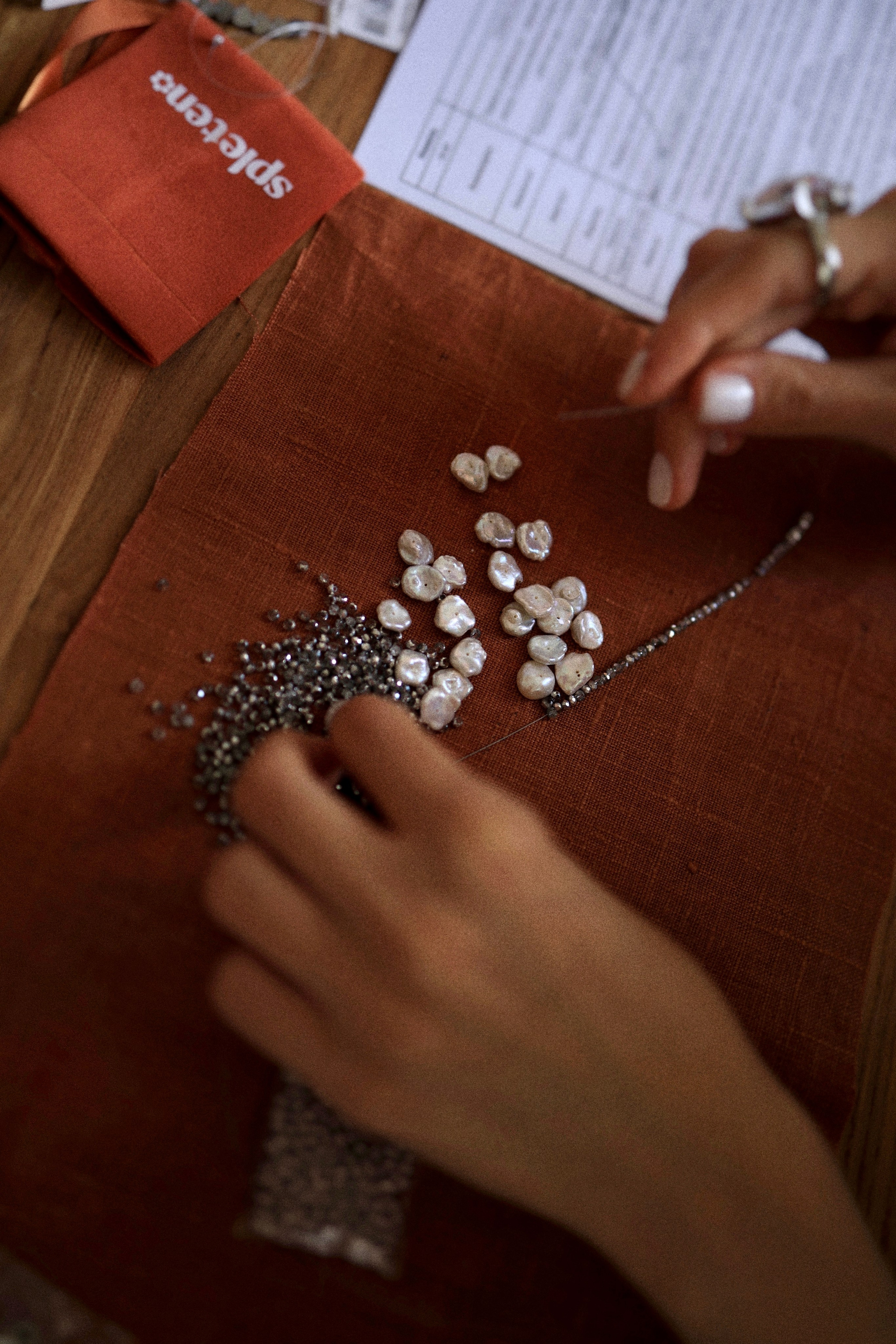 Jewelry workshop by Spleteno brand | 2023. POLINA MÔMOT