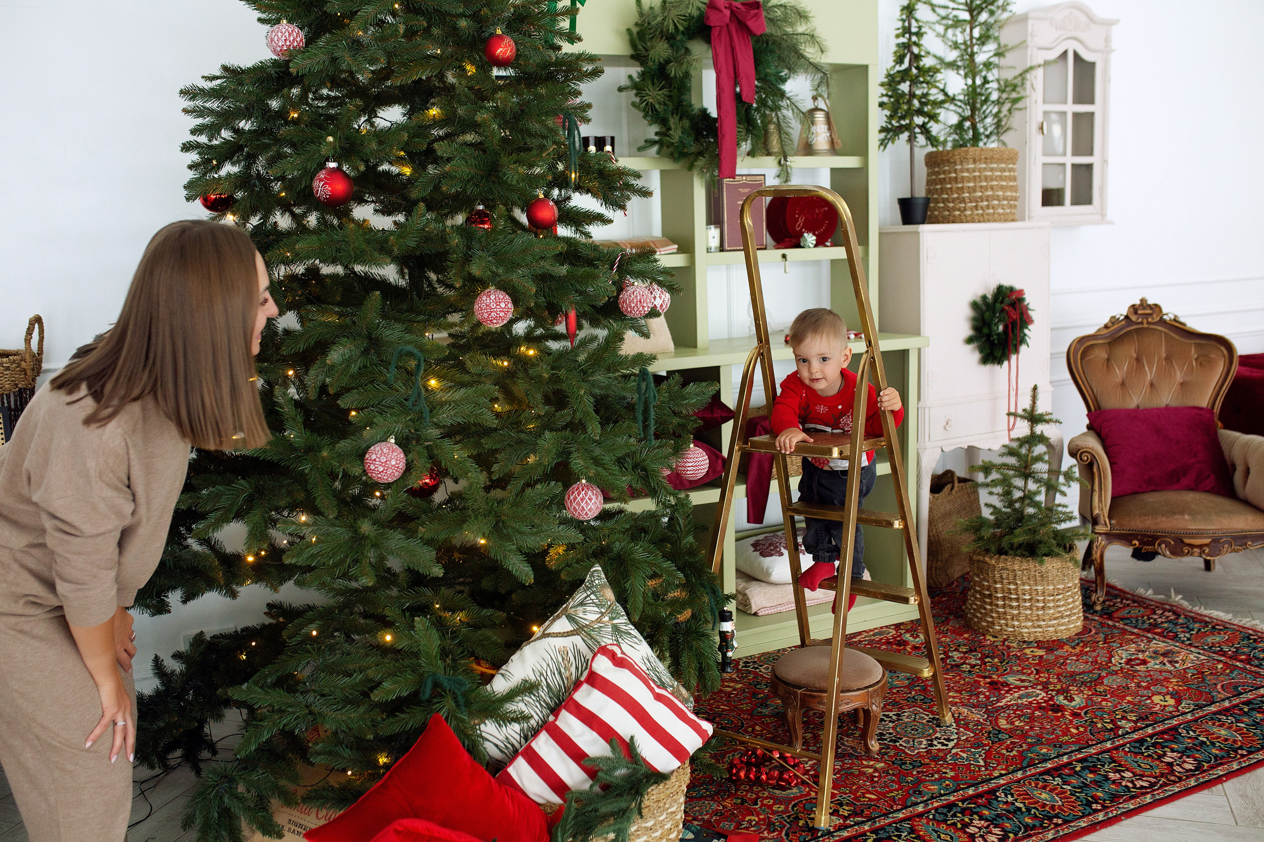 РОМА новогодняя фотосессия. Фотограф новорожденных Оксана Полевская