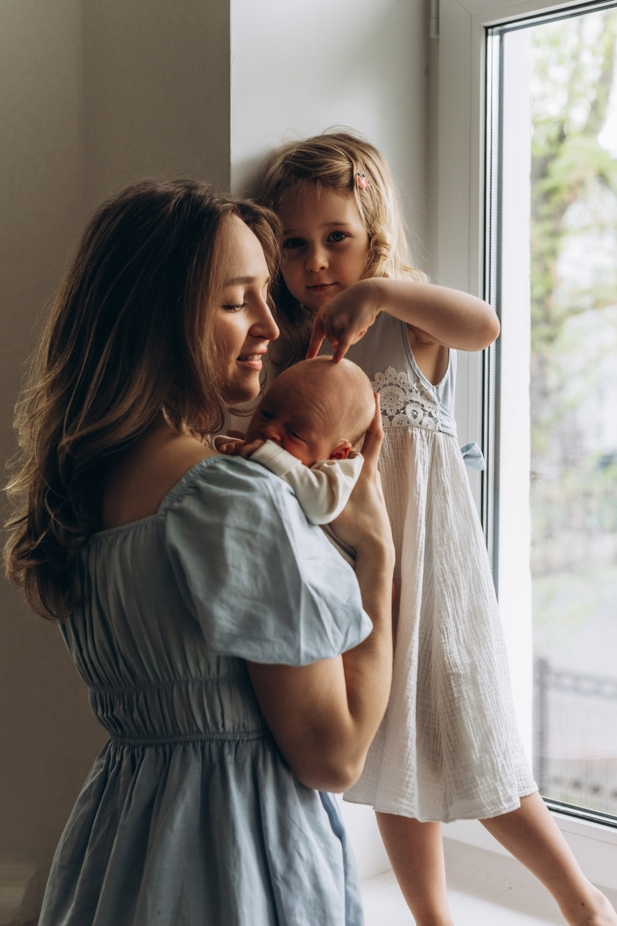 Новорожденный малыш Сева