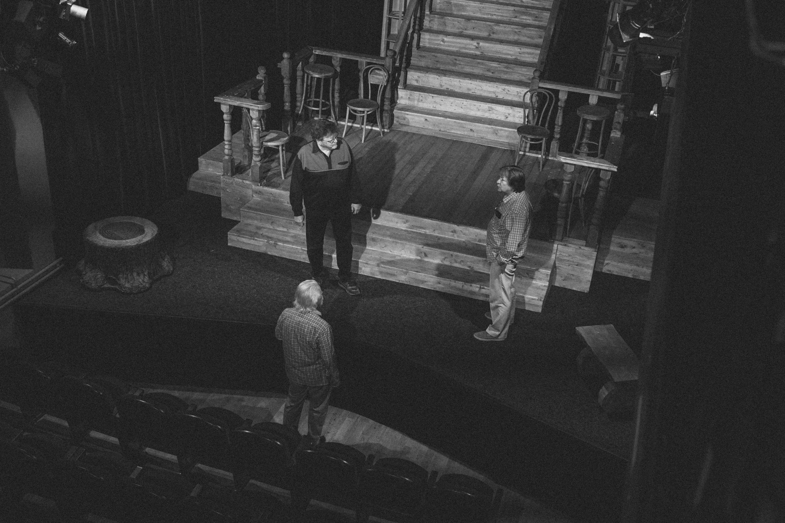 Moscow Theater of Russian Drama, rehearsal. Katyavasileva