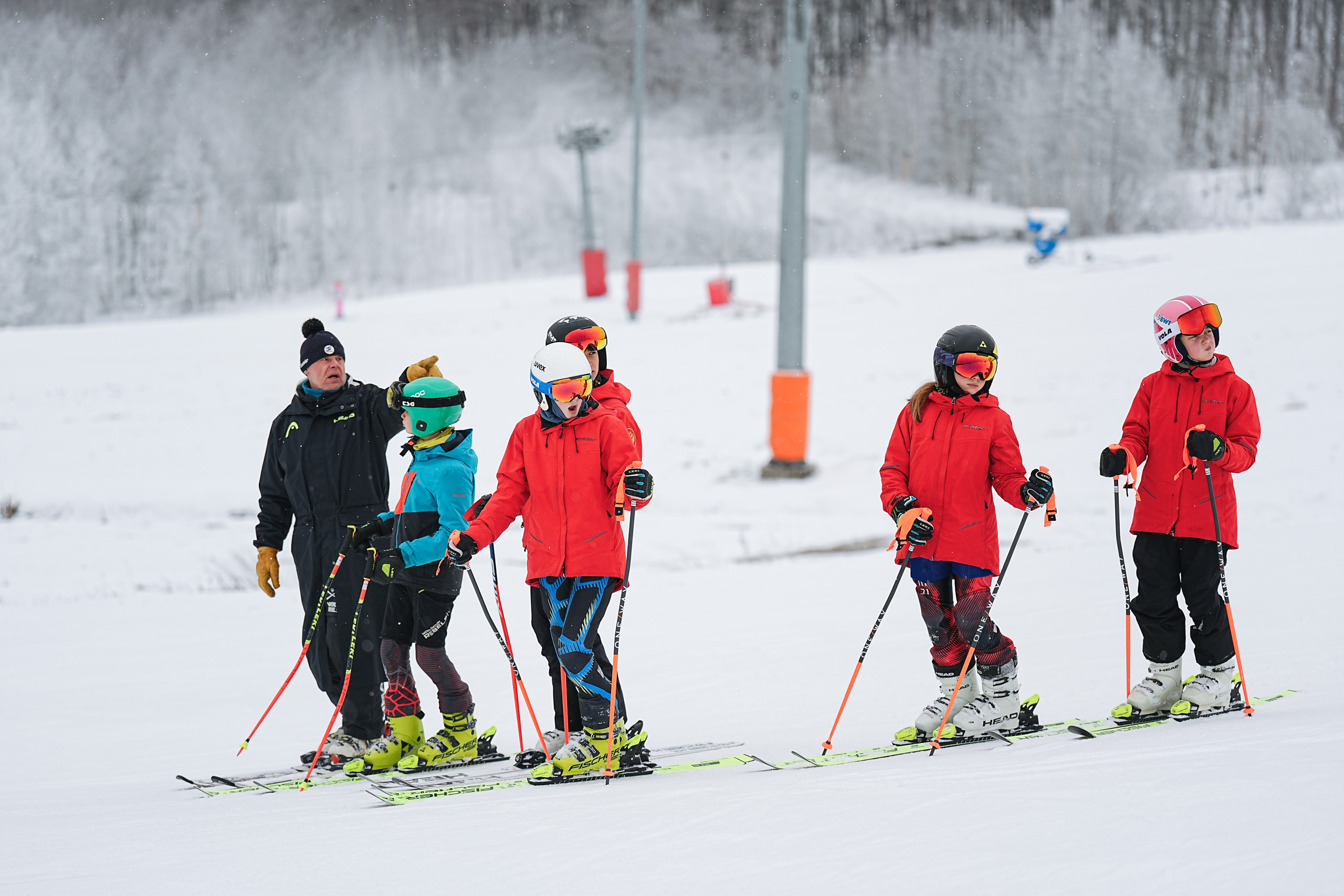 Горные лыжи. Первенство Центрального Федерального Округа. GS U14 Шуколово. Фотограф Студитский Евгений