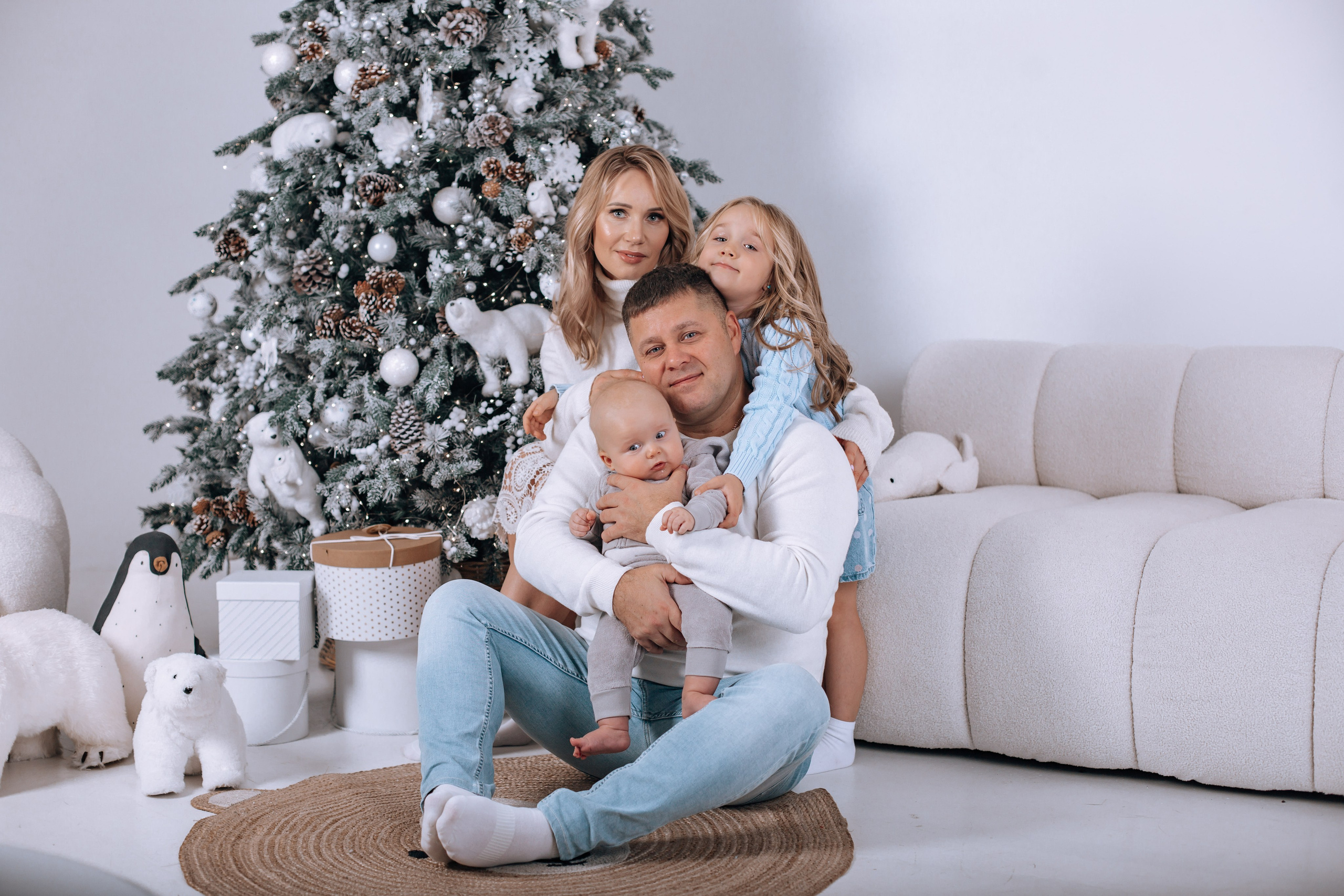 Новогодняя съемка. Семейный и детский фотограф в Санкт-Петербурге Тамара Нечаева