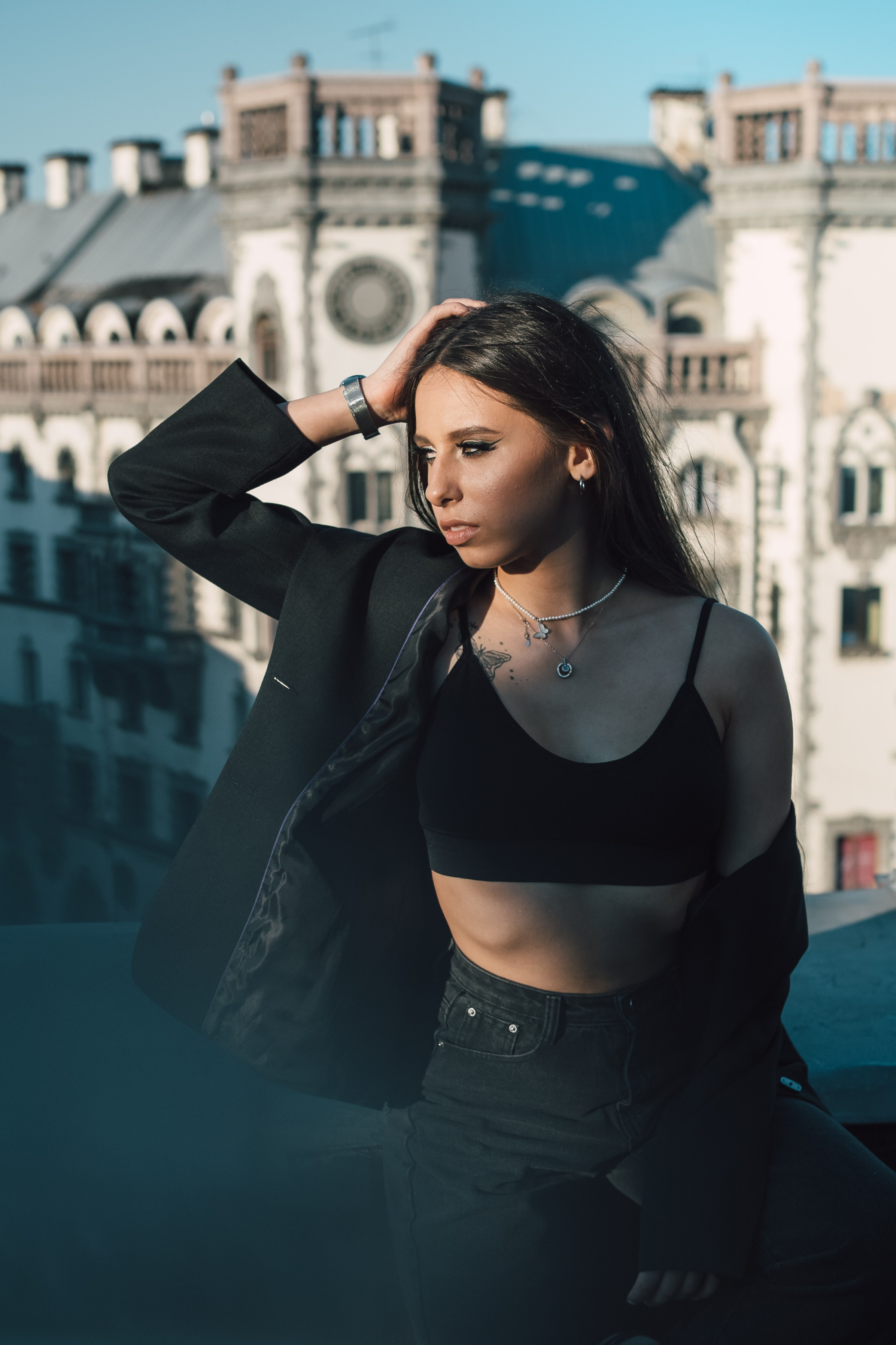 На крыше. Репортажный фотограф в Санкт-Петербурге. Фотограф на мероприятие в СПБ