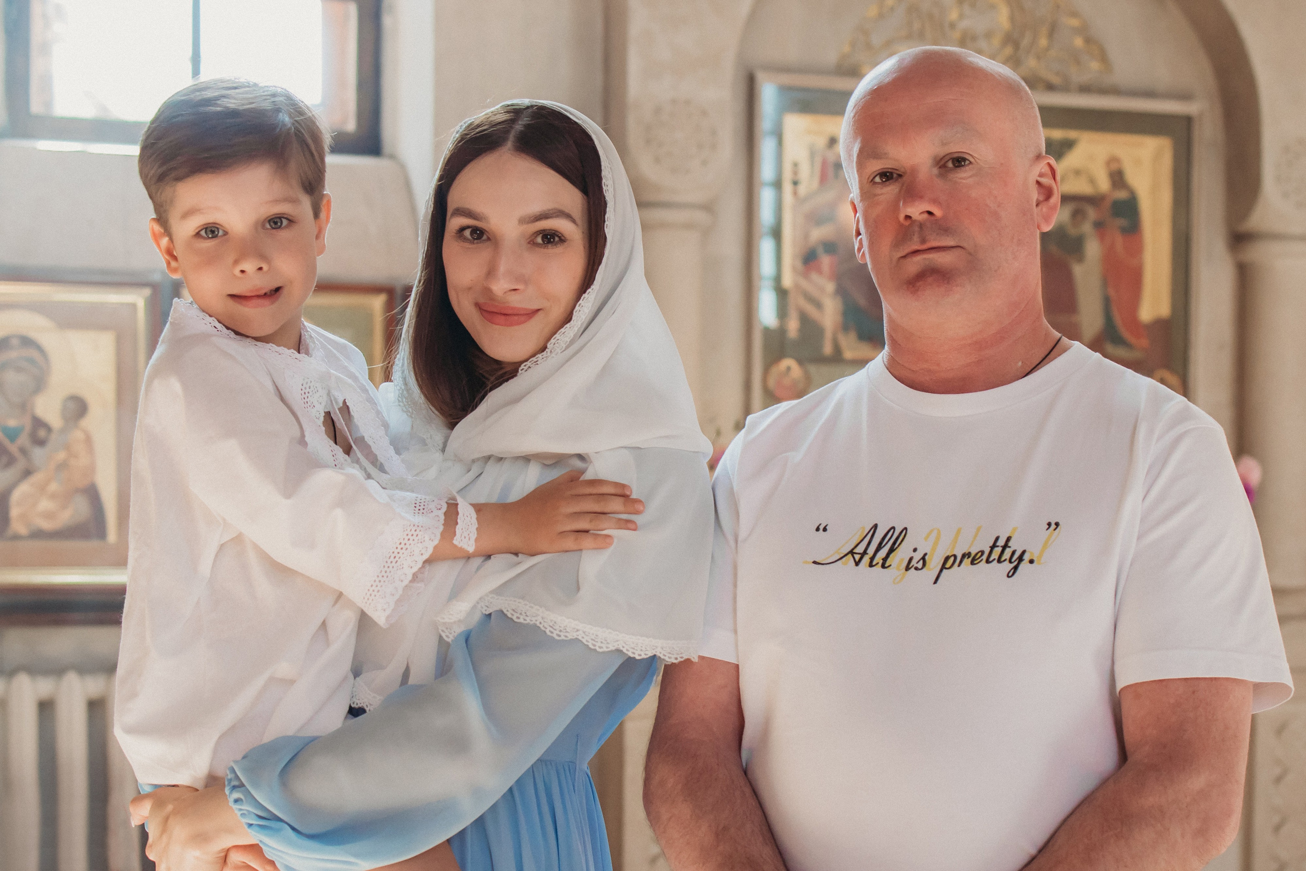 Крещение Александра. Семейный фотограф и видеограф Попова Юлия