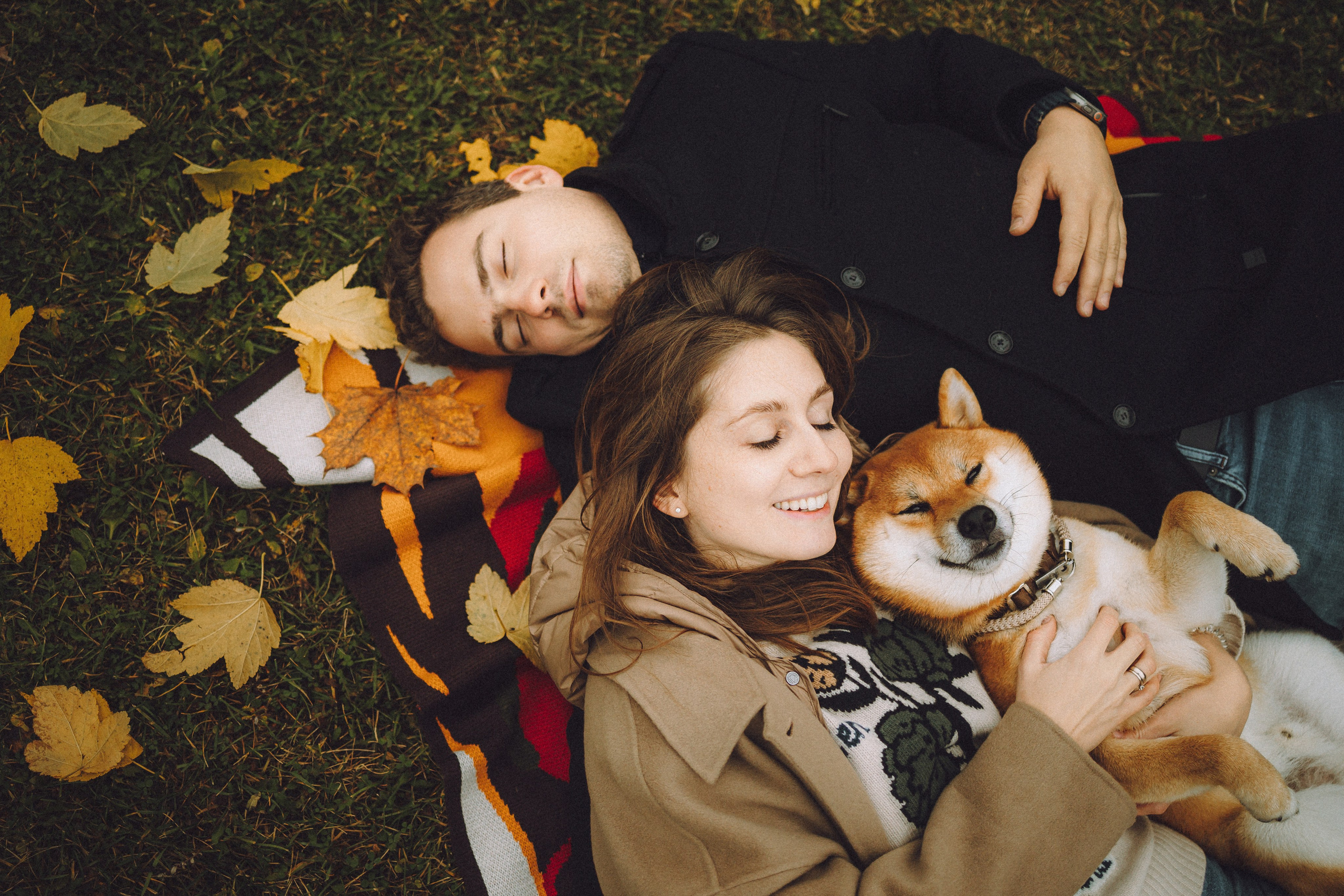 Настя, Юра и Скай