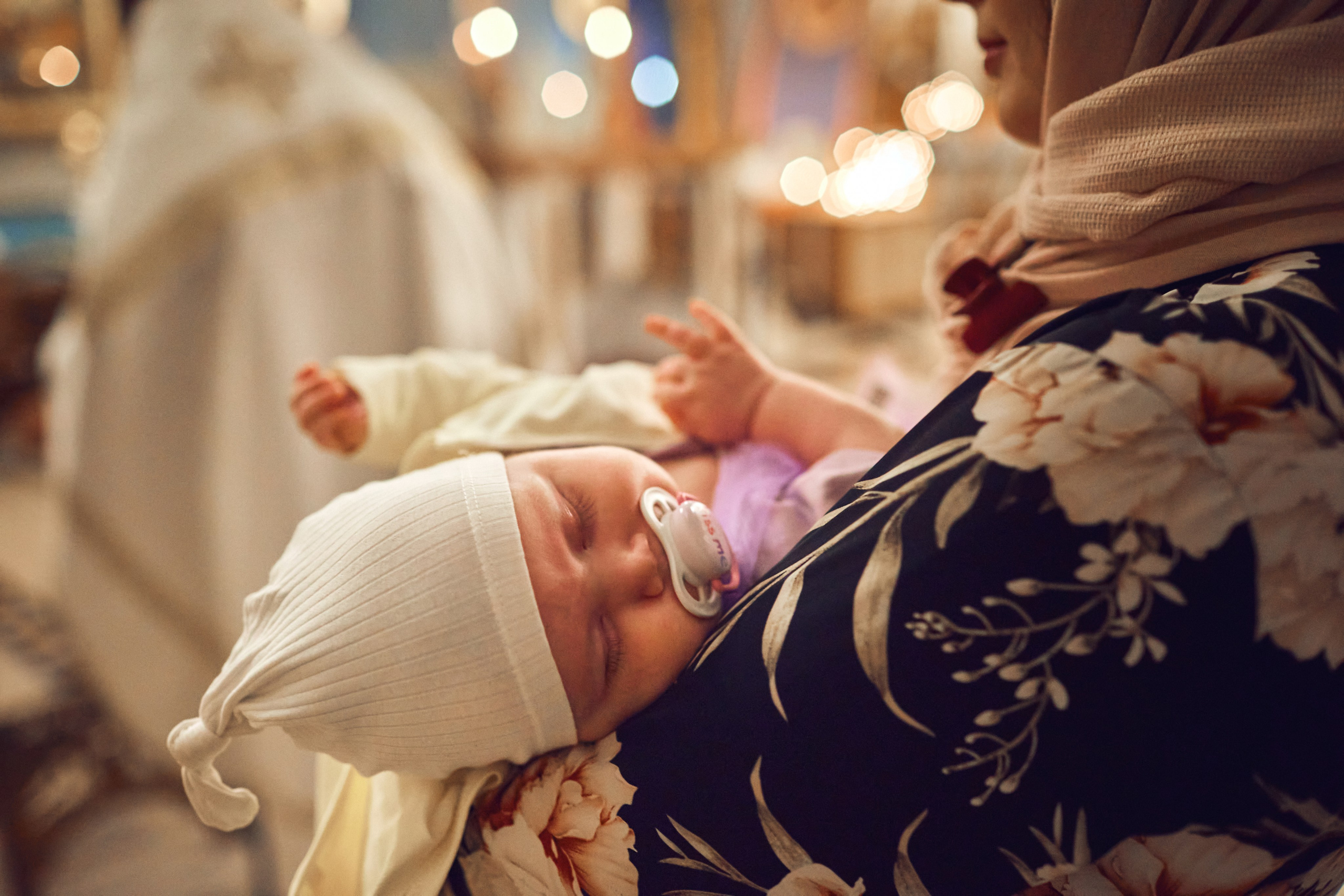 Таинство Крещения. Фотограф Москва|Ясенево Яна Новокрещенных