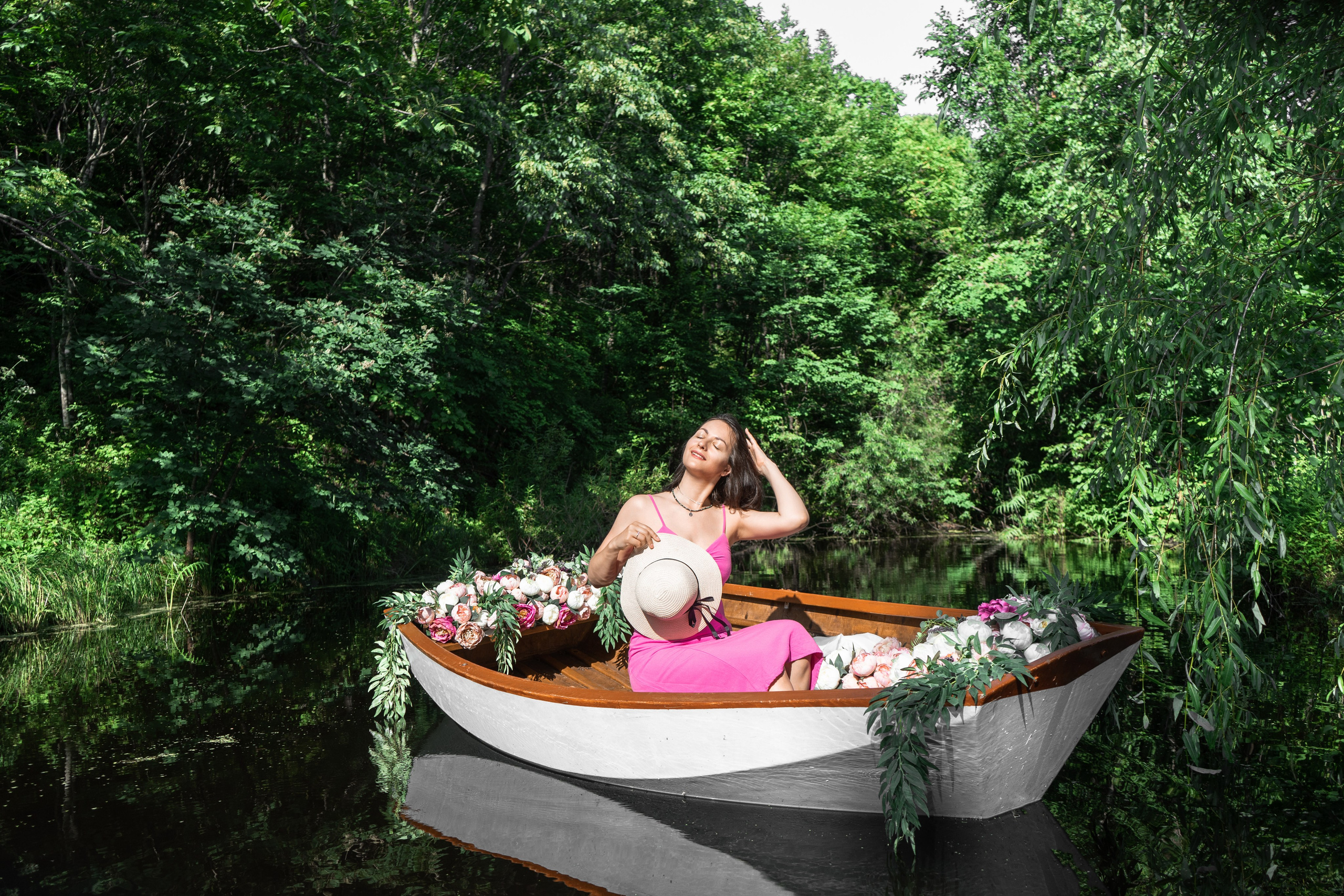 Лодка с цветами. Семейный и детский фотограф во Владивостоке Мария Гой