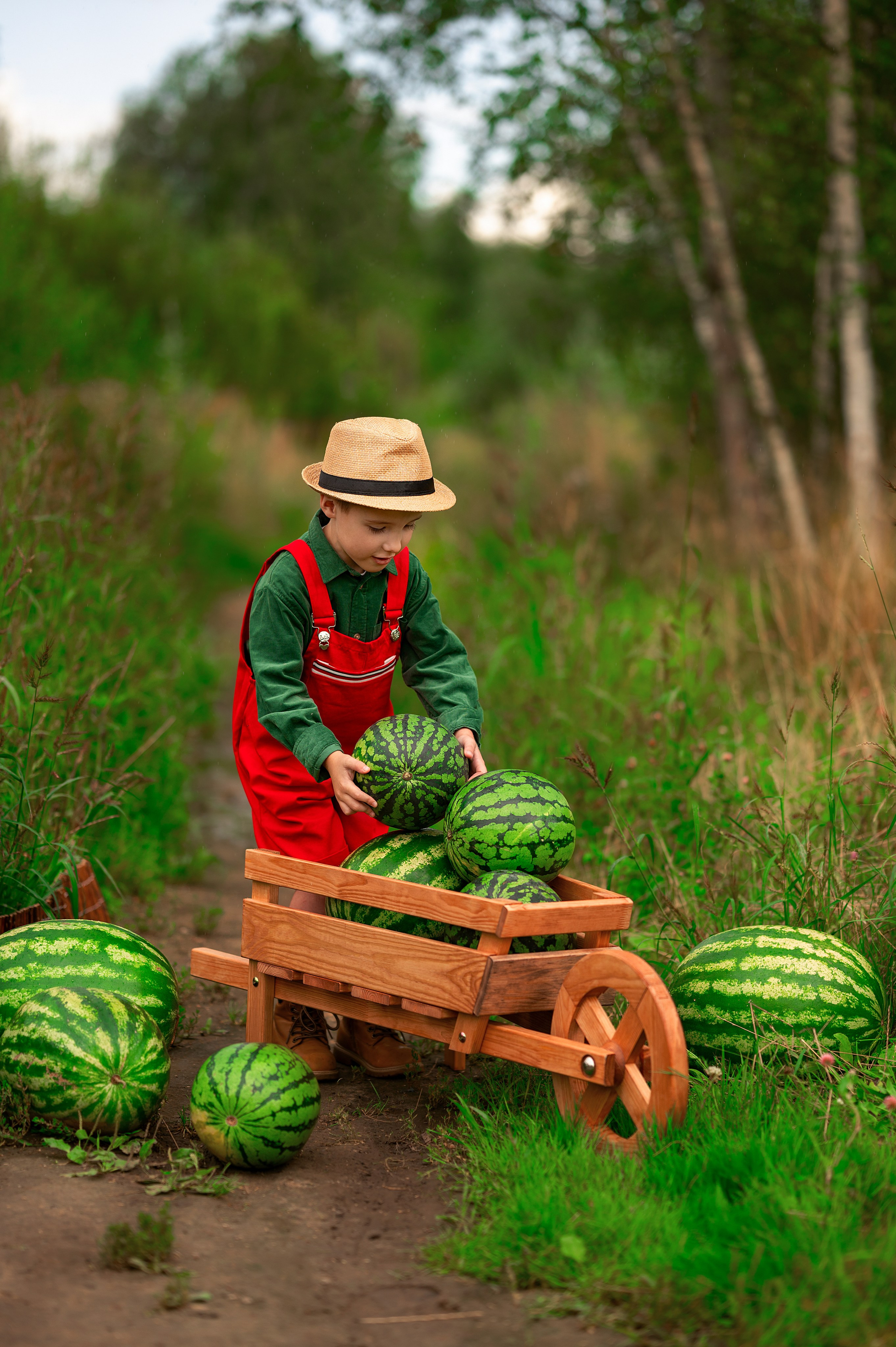 Фотопроект «Сочный арбуз». Детский и семейный фотограф г. Москва Оксана Катаджи