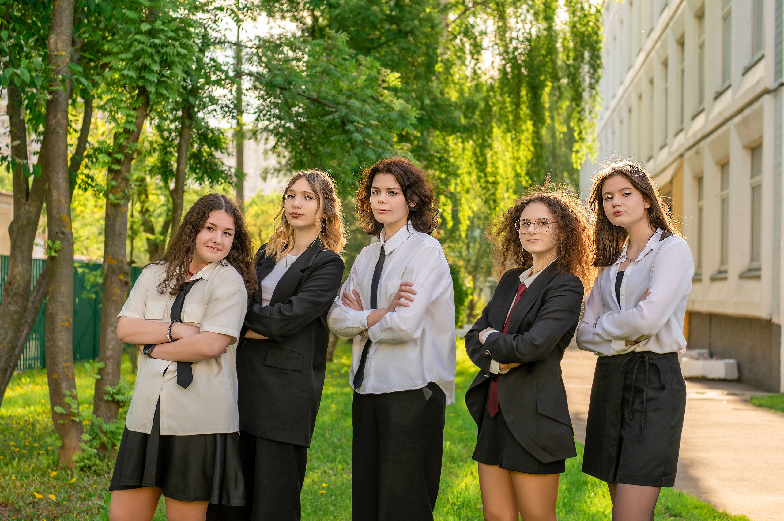 Весенняя фотосессия Школа 953. Детский и семейный фотограф г. Москва Оксана Катаджи