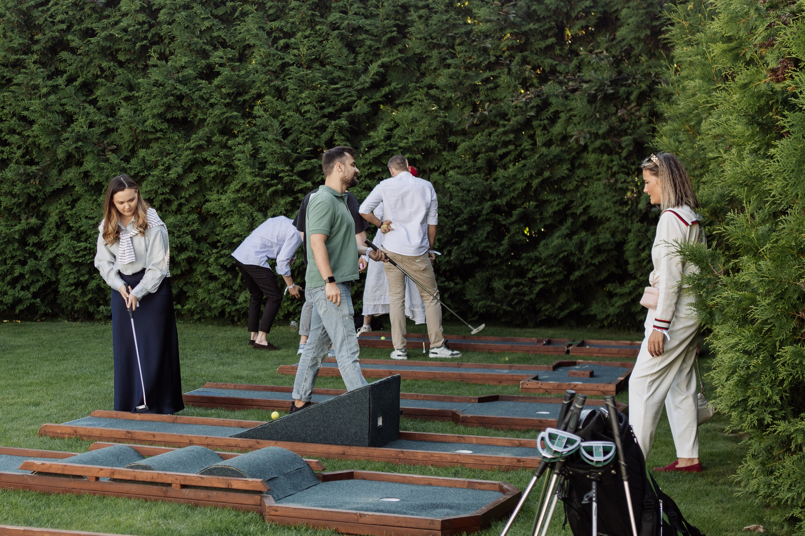VK GOLF PARTY. Свадебный, репортажный фотограф в Москве Татьяна Семина
