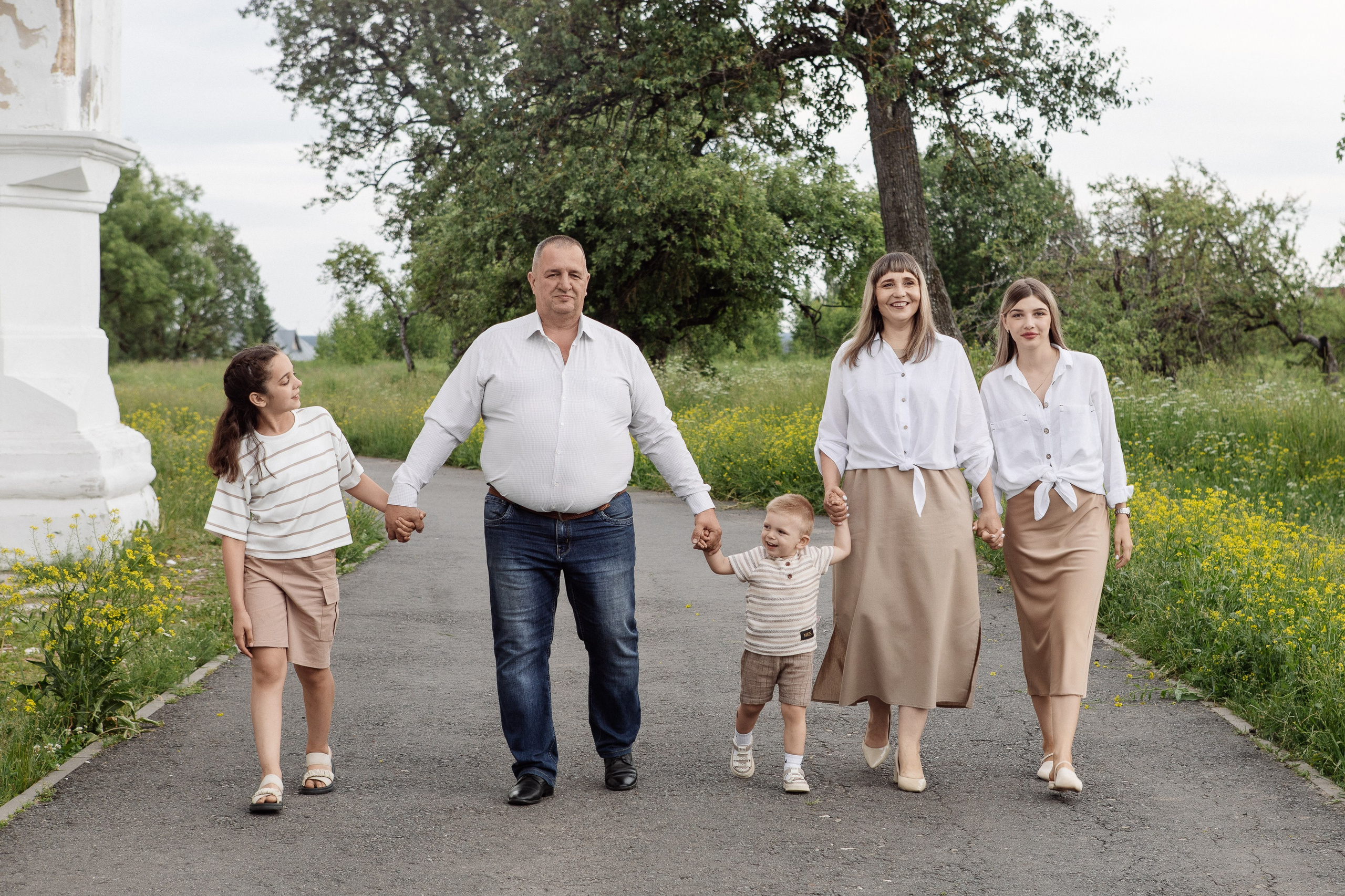 Елена и её большая семья. Свадебный, репортажный фотограф в Москве Татьяна Семина
