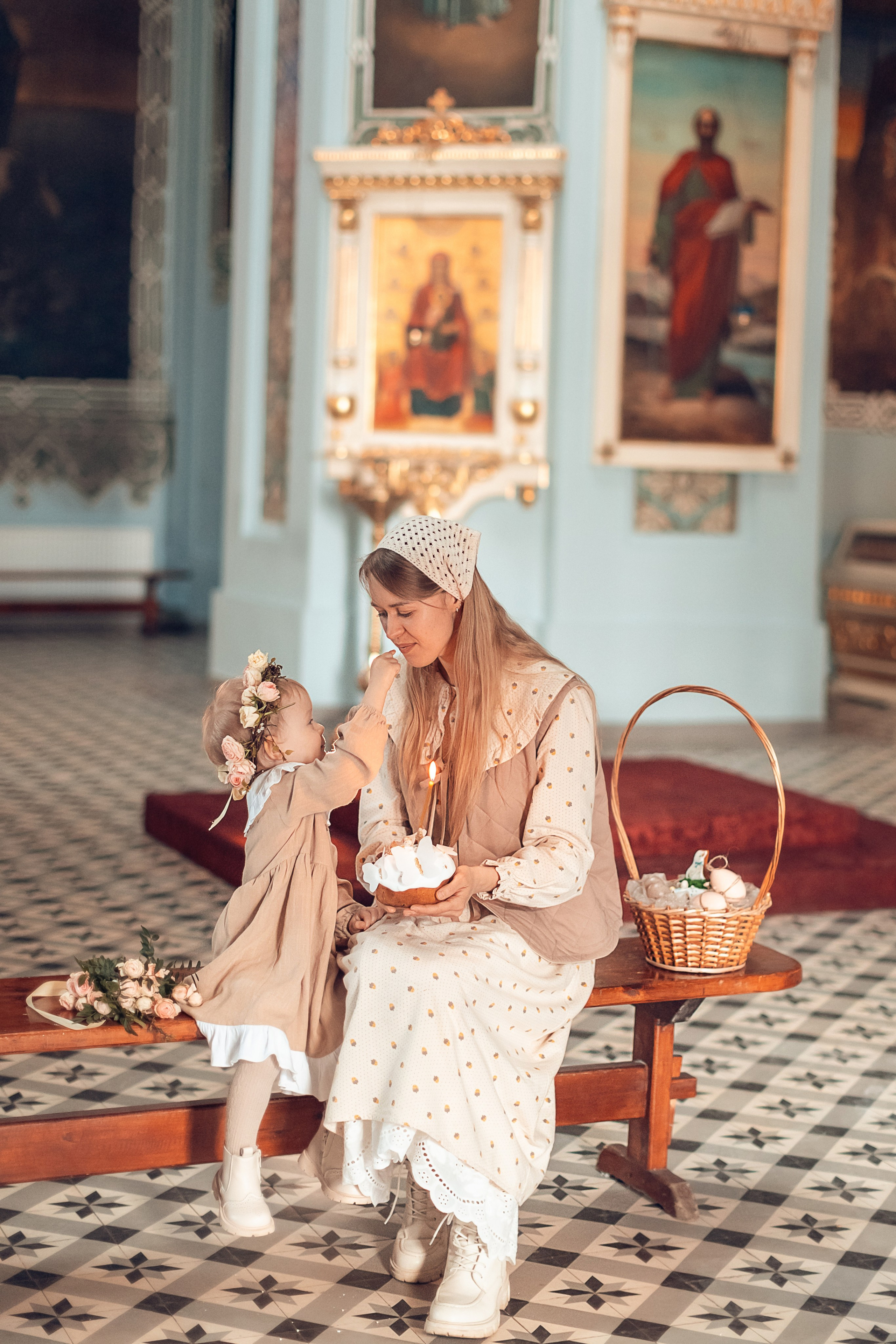 Пасхальная съёмка в Духосошественском соборе. Главная