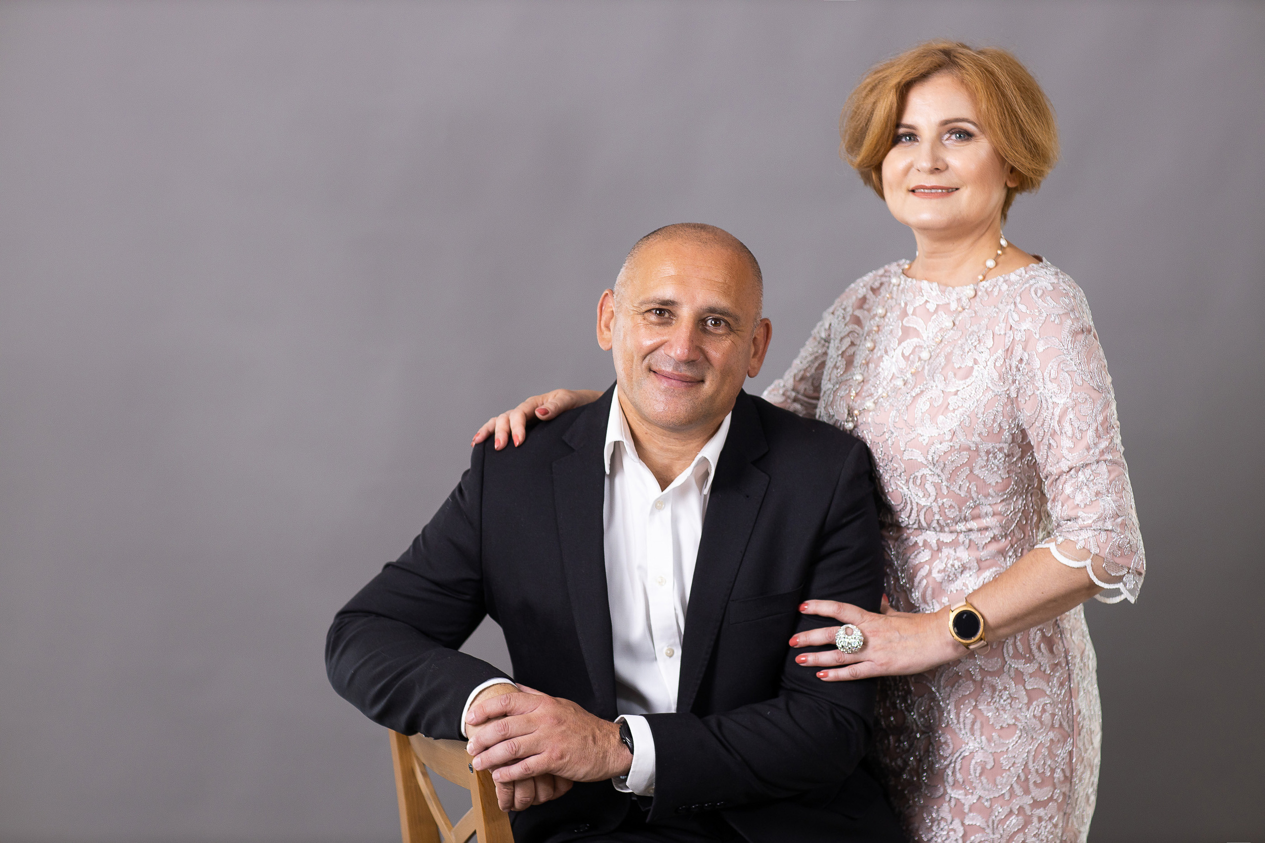 Семейная фотосессия в студии. Свадебный и семейный фотограф в Алматы Алексей Балышев