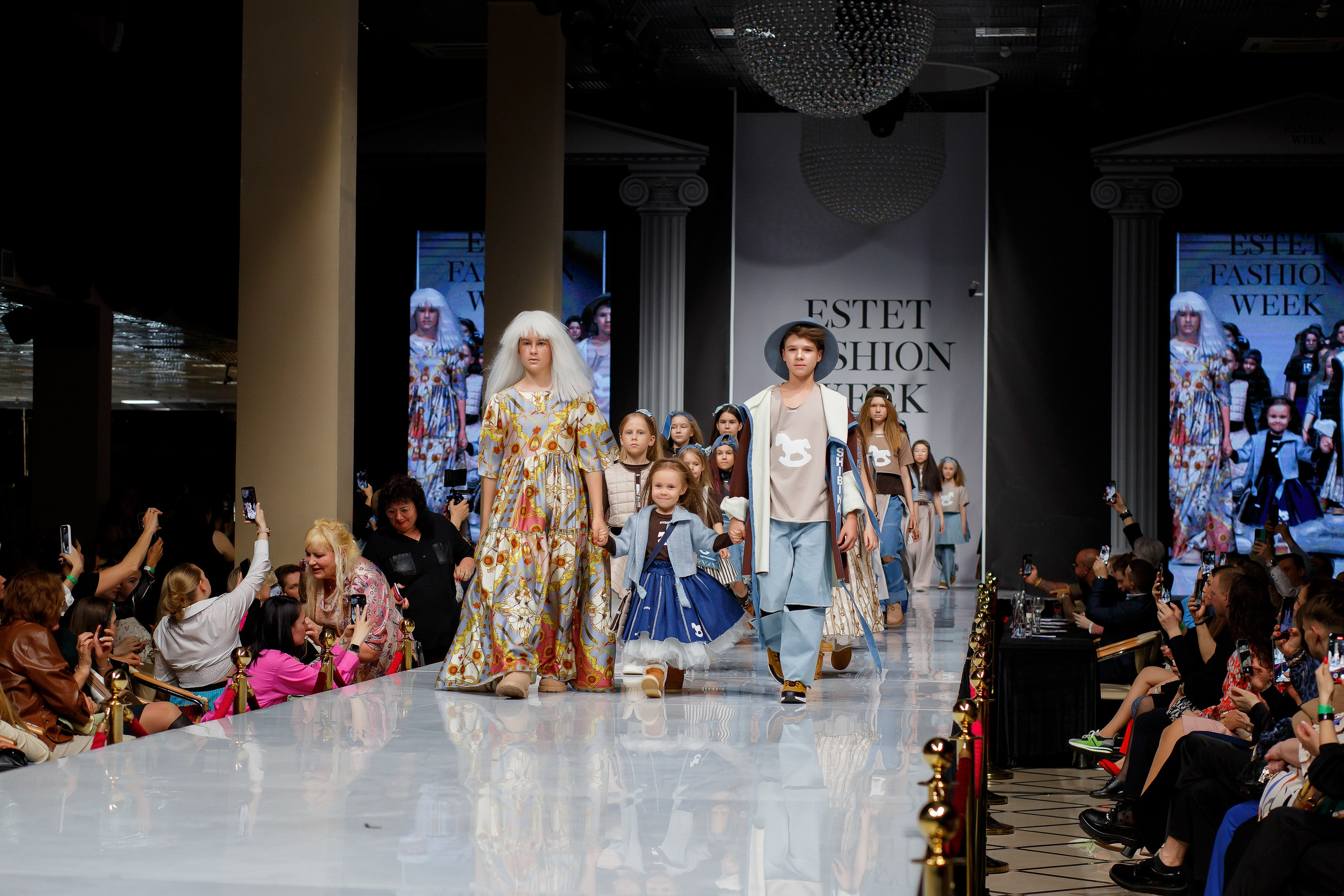 Показ дизайнера Надежды Шибиной на Estet Fashion Week. Фотограф в Подольске — Мария Бучнева