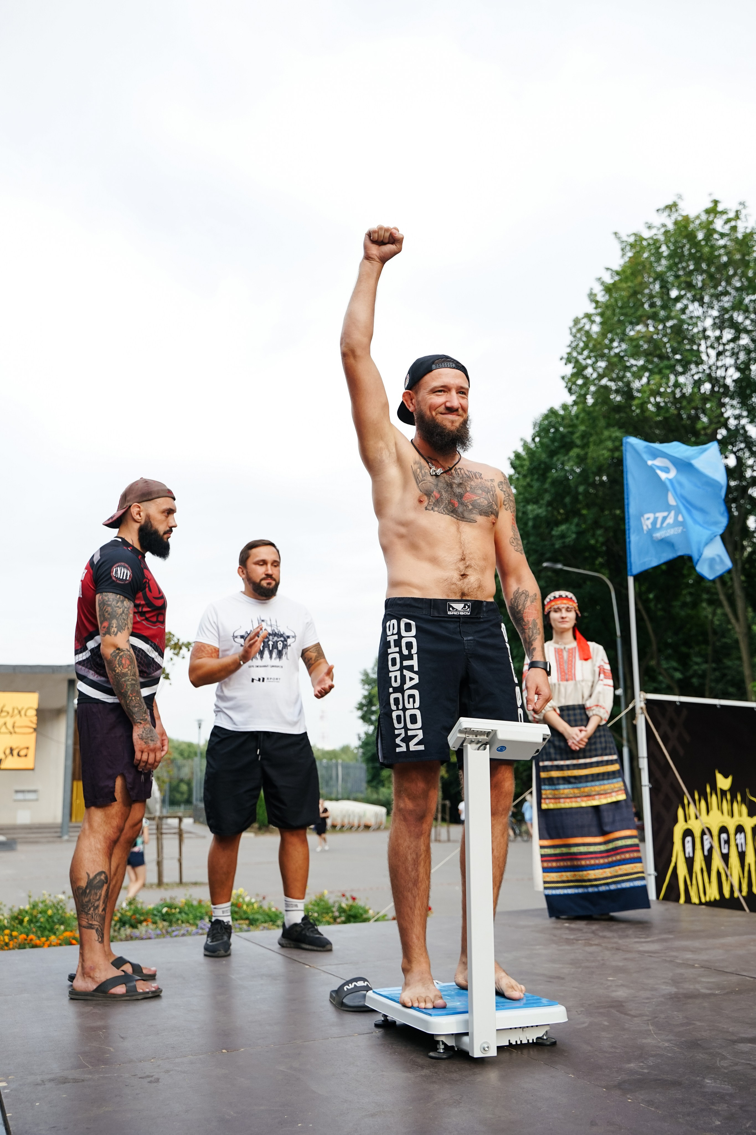Вечер боев в ЦПКиО. Фотограф Надежда Погребняк | Рязань | Москва