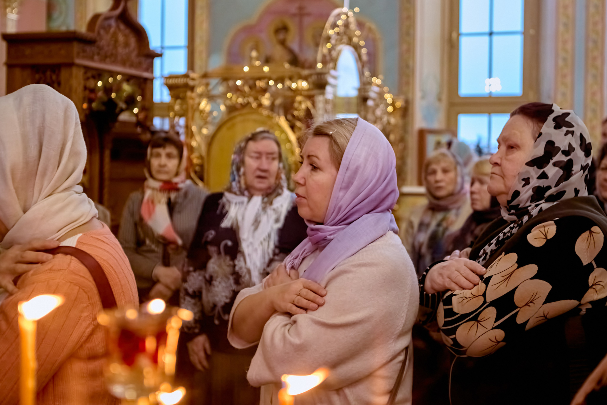 Воскресная Литургия в храме 12 января 2025 г