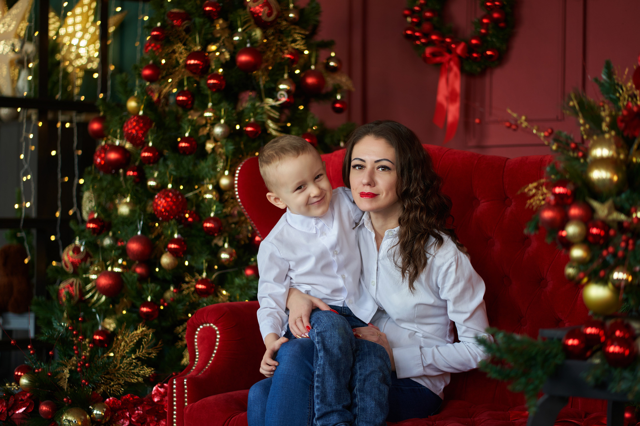 Новогодняя фотосессия в Симферополе. Портретный и свадебный фотограф в Крыму Аввакумов Максим
