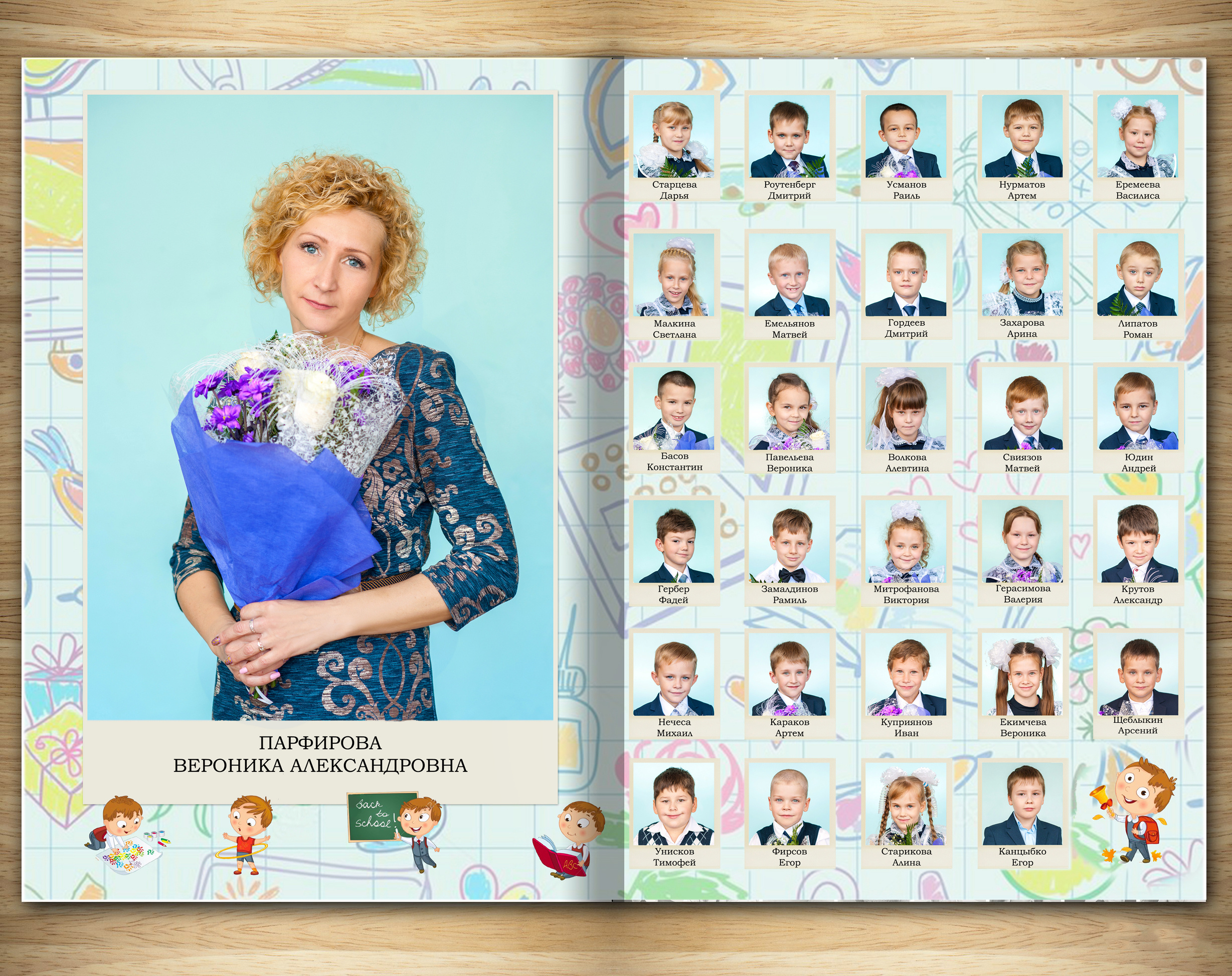 виньетки школьный фотоальбом фото выпускного класса вектор выпускник